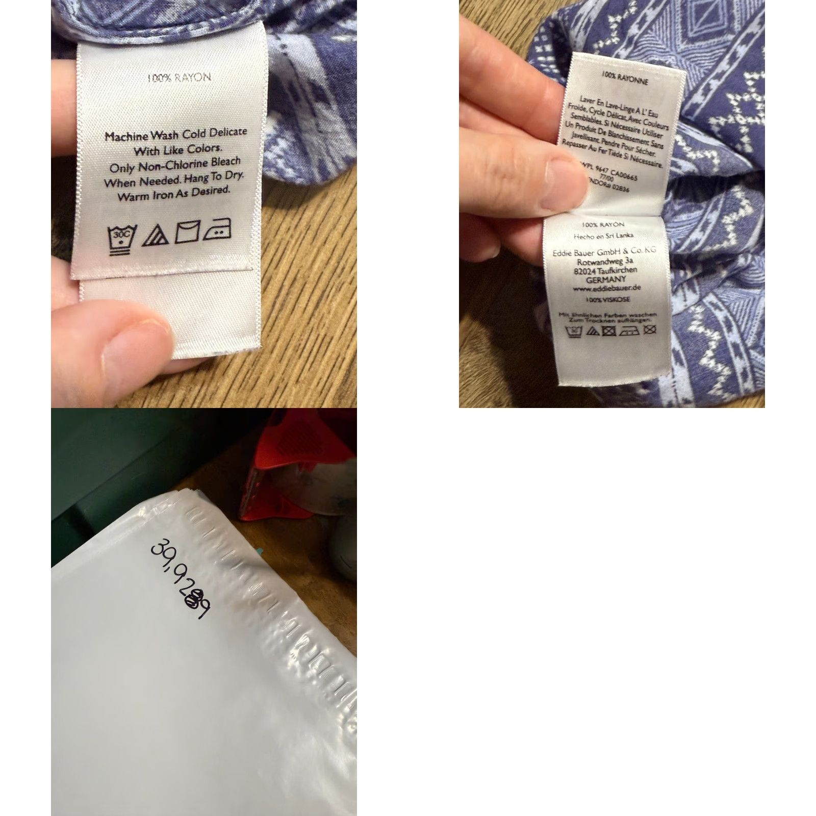Eddie Bauer Eddie Bauer Shirt, Women's XS, Blue White, Long Sleeve, Button Up Shirt Size XS / US 0-2 / IT 36-38 - 8 Thumbnail
