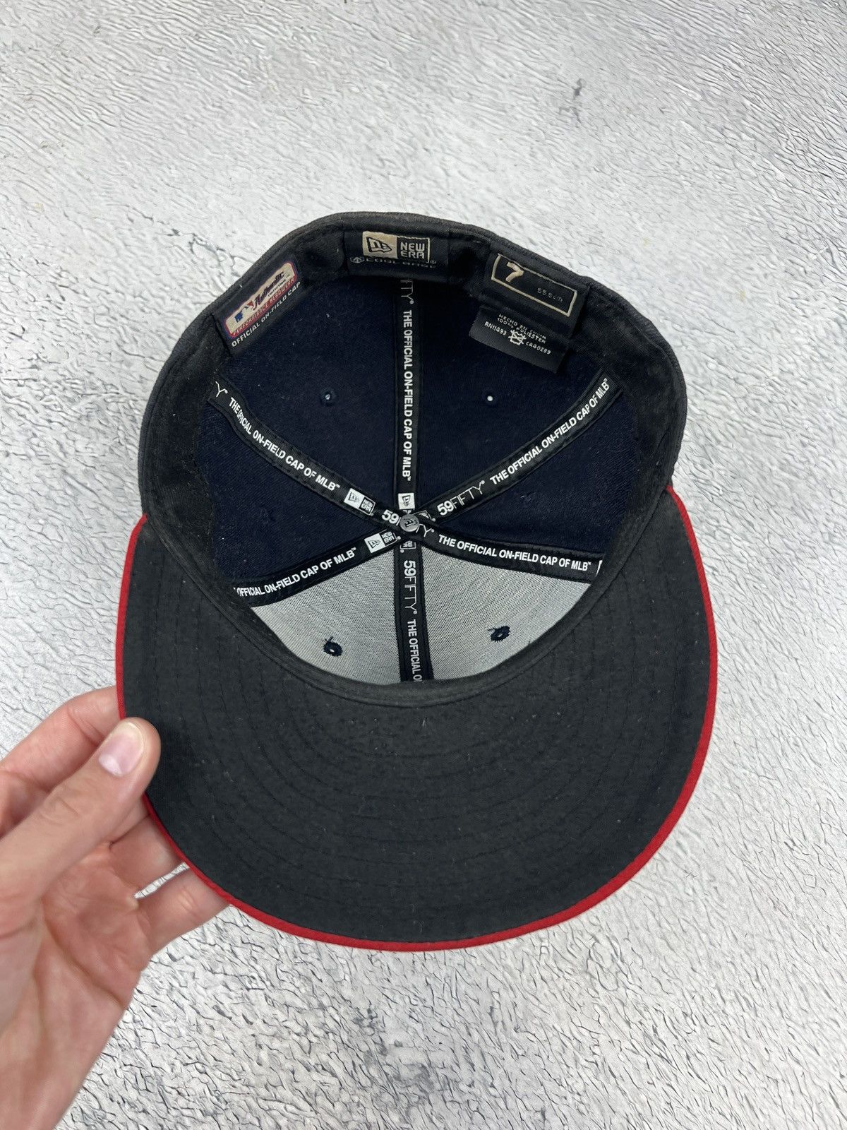 Mitchell & Ness × New Era × Vintage Washington Nationals size 7 55.8 New Era 59FIFTY Fitted Cap Size ONE SIZE - 7 Thumbnail