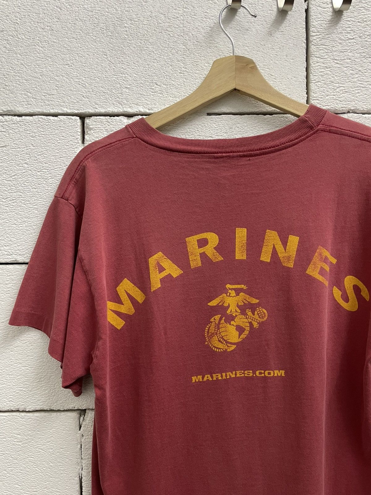 Vintage Vintage USMC Thrashed Sun Faded Distressed Shirt Grunge ERD Size US M / EU 48-50 / 2 - 6 Thumbnail