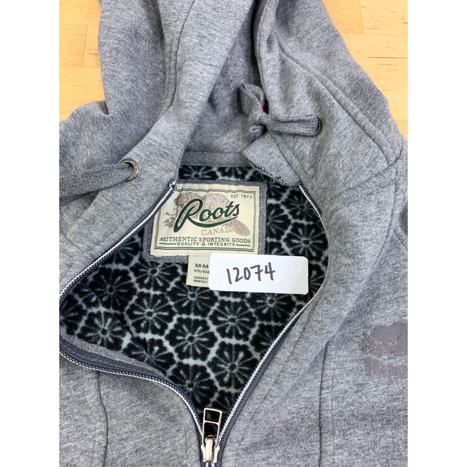 Roots Roots Canda Jacket Women M Gray Full Zip Hooded Casual Size M / US 6-8 / IT 42-44 - 2 Thumbnail