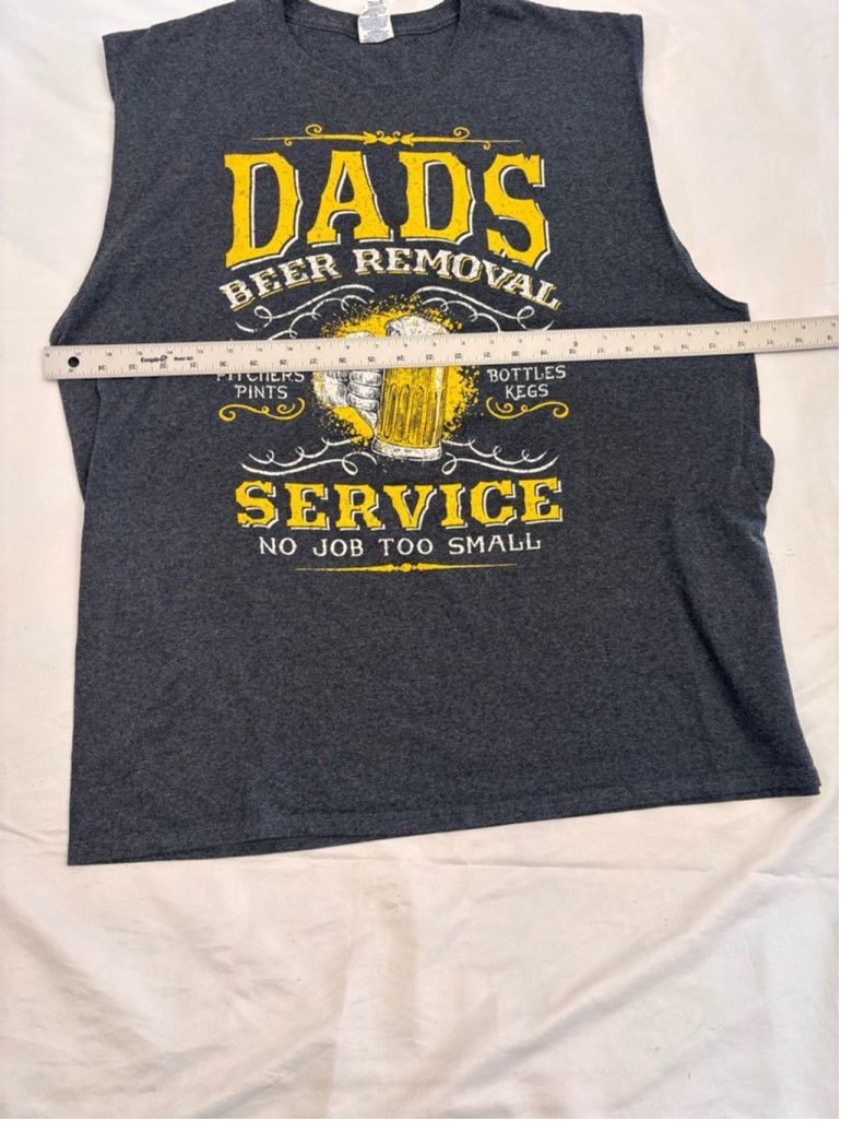 Jerzees Men's Jerzees Graphic Tank Top Size 2XL Gray Size US XL / EU 56 / 4 - 2 Thumbnail
