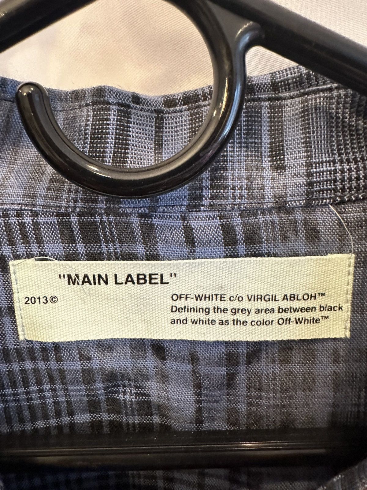 Off-White Off-White Plaid Shirt Size US XL / EU 56 / 4 - 6 Thumbnail