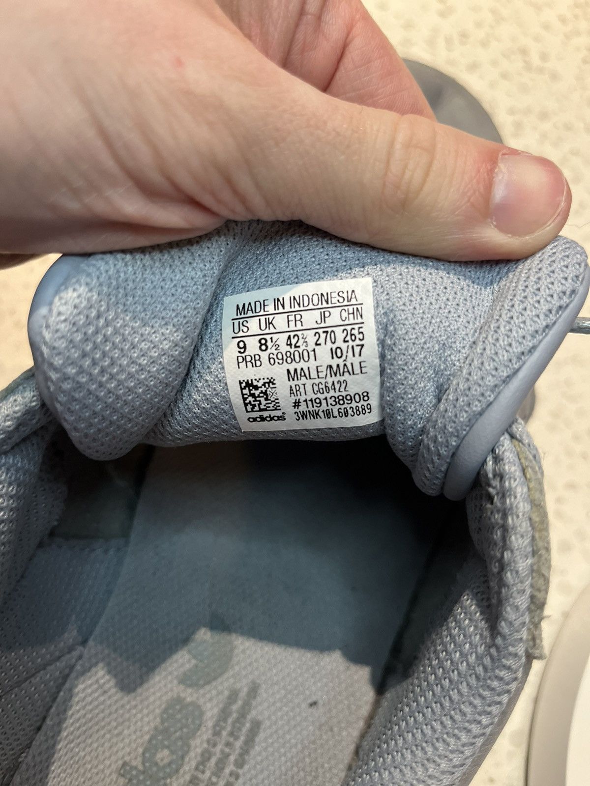 Adidas Yeezy Powerphase Beluga Size US 9 / EU 42 - 5 Thumbnail