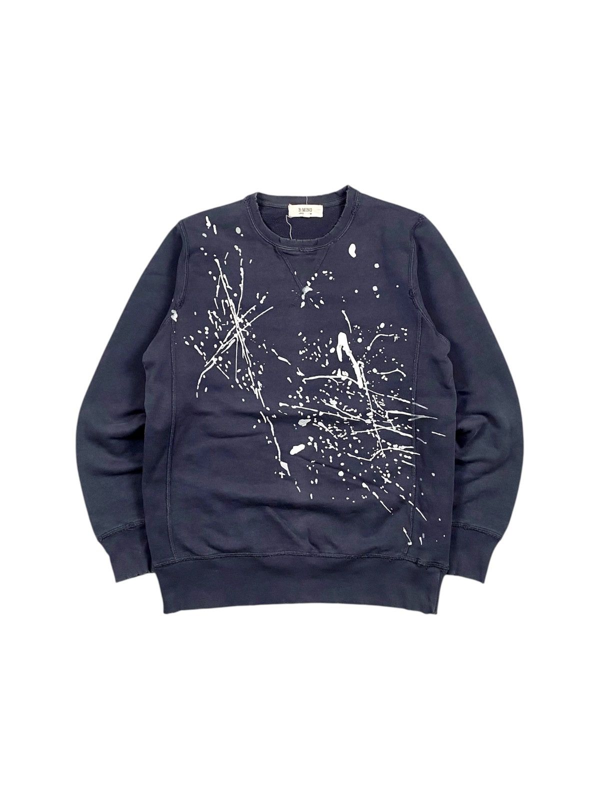 Beams Japan Vintage y2k Beams Art Painted Crewneck Size US S / EU 44-46 / 1 - 1 Thumbnail