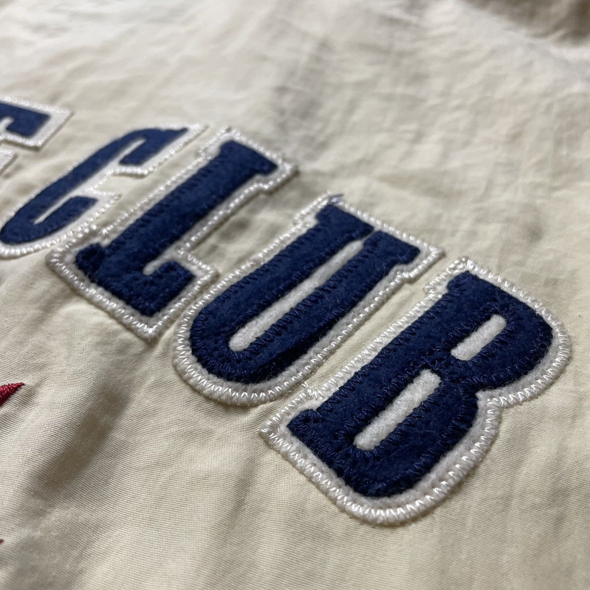Nicole Club × Vintage 🇯🇵 VINTAGE NICOLE CLUB EMBROIDERED SPELL OUT BOMBER JACKET Size US XL / EU 56 / 4 - 16 Thumbnail