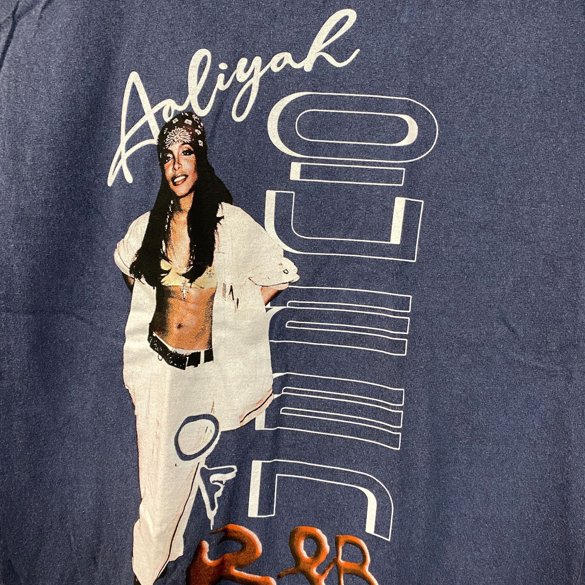 Rap Tees Aaliyah Princess Of RnB Poster T-Shirt Small Size US S / EU 44-46 / 1 - 2 Thumbnail