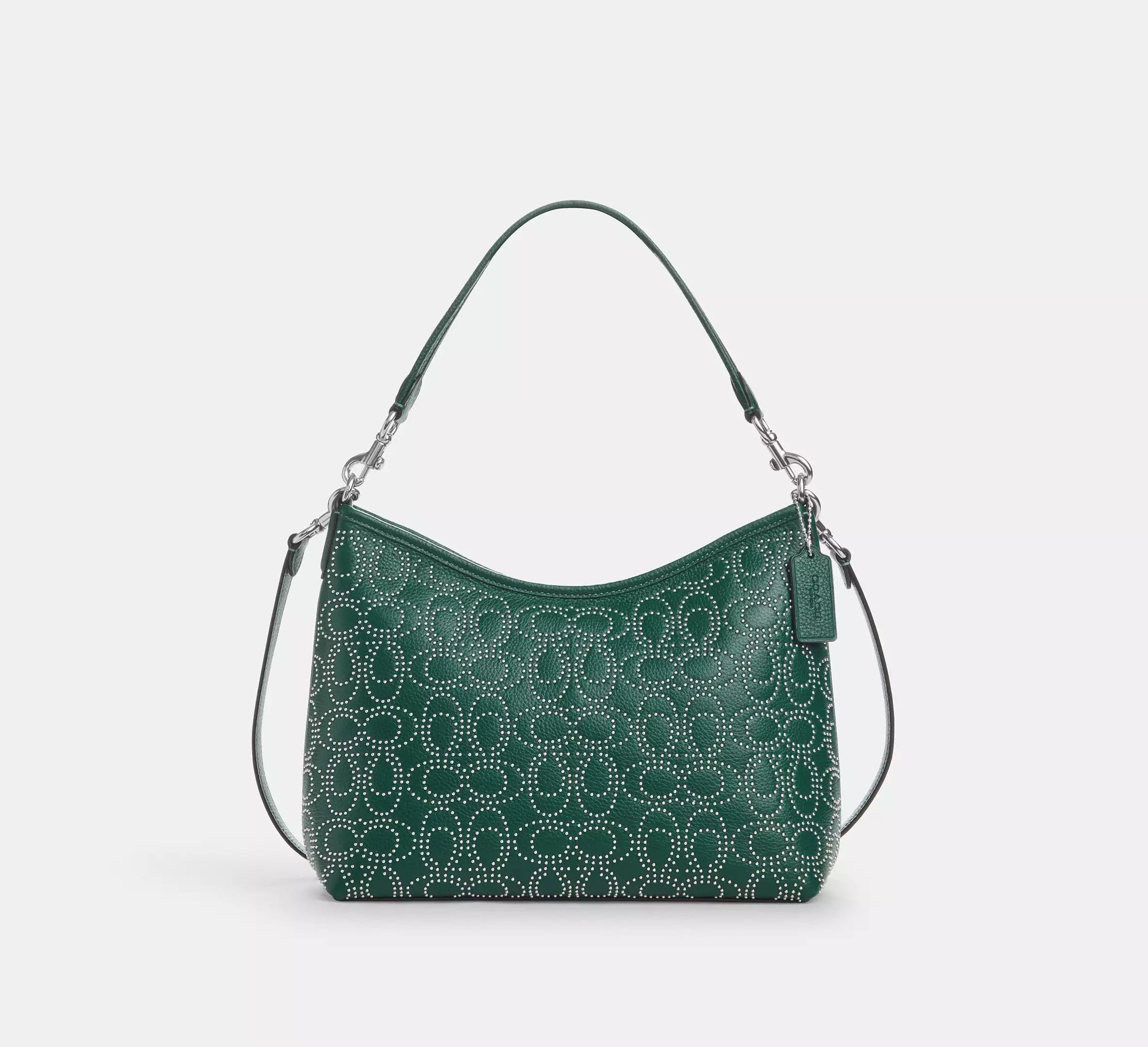 Coach Laurel Shoulder Bag With Signature Rivets CX258 Size ONE SIZE - 2 Thumbnail