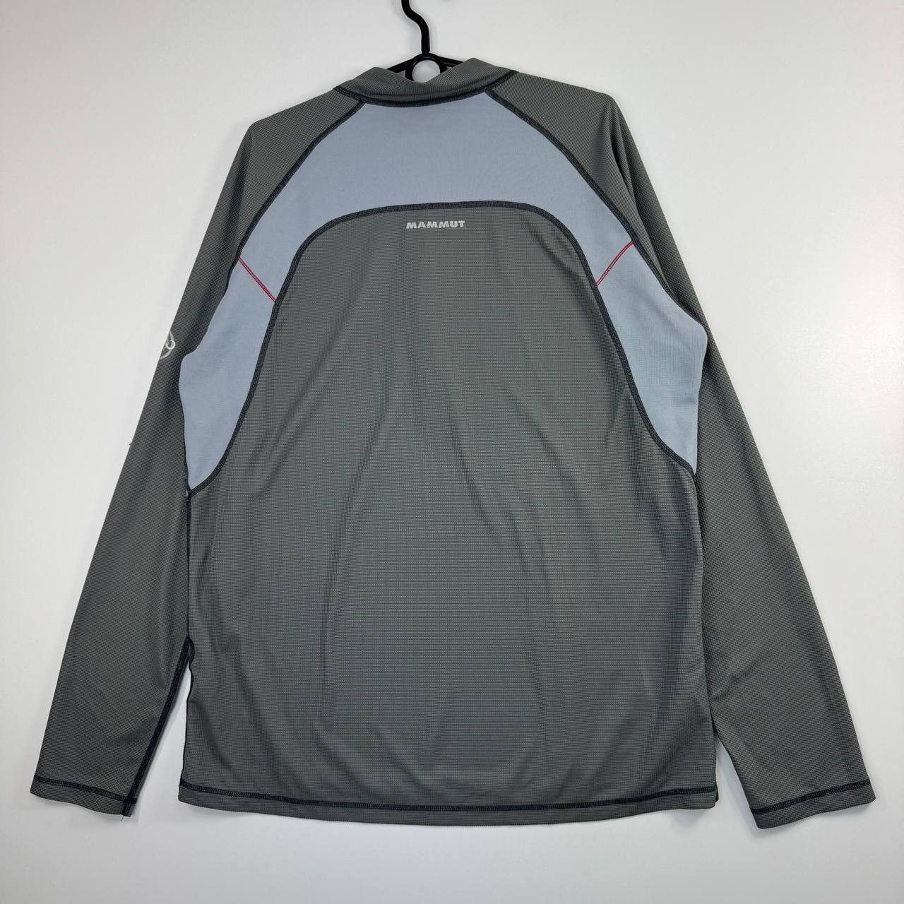 Mammut Mammut Quarter Zip Base Layer Hiking Top Grey Mens Size XXL Size US XXL / EU 58 / 5 - 7 Thumbnail