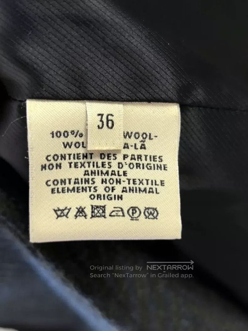 Hermes Hermes Navy Collar Wool Coat Size XS / US 0-2 / IT 36-38 - 6 Thumbnail