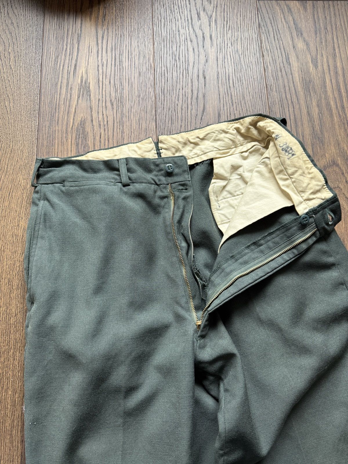 Vintage Vintage 50s Military Trousers Pants Size US 30 / EU 46 - 7 Thumbnail