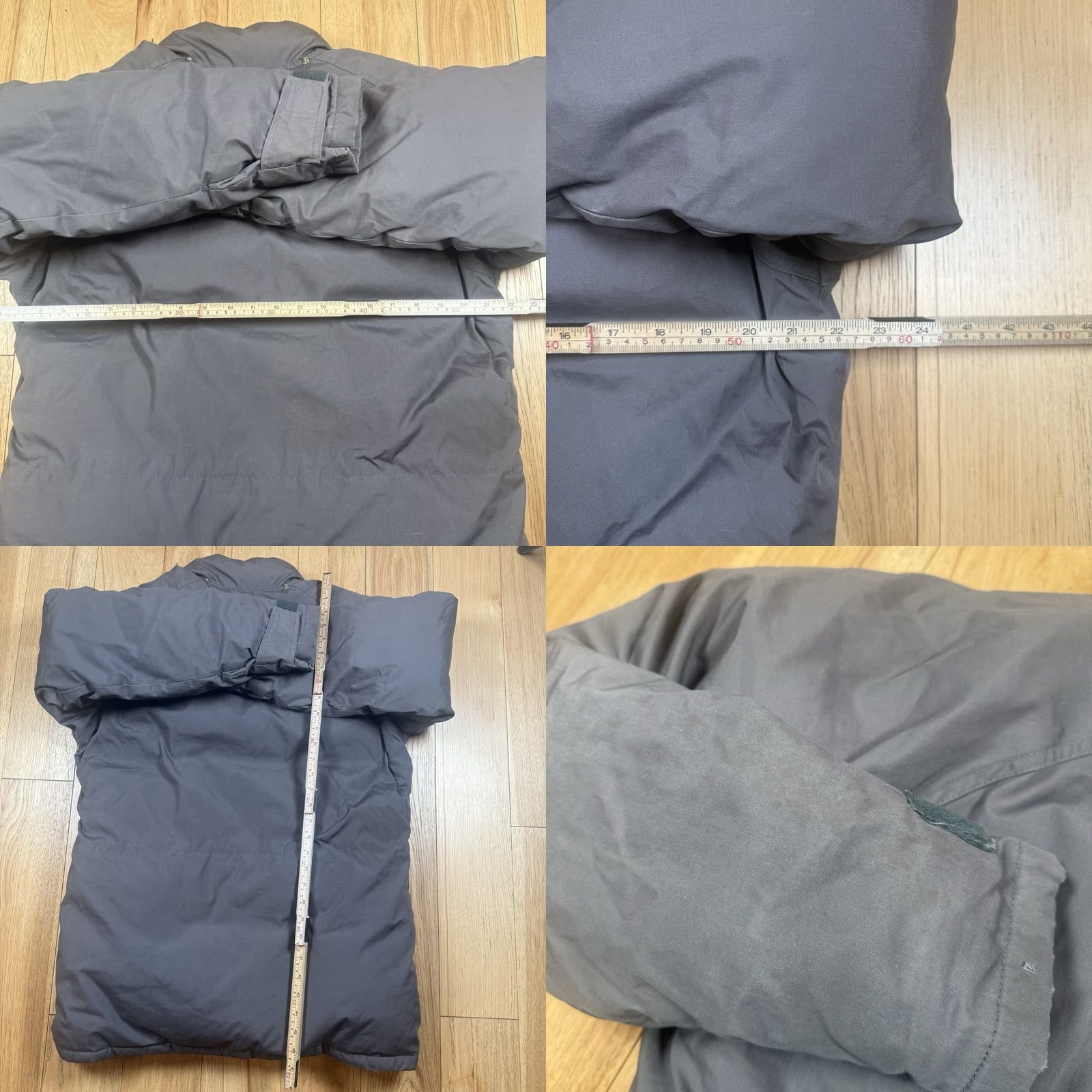 The North Face VINTAGE The North Face Down Puffer Jacket Mens Large Grey USA Button Jacket Mens L Gray Down Nylon USA Made Size US L / EU 52-54 / 3 - 8 Thumbnail