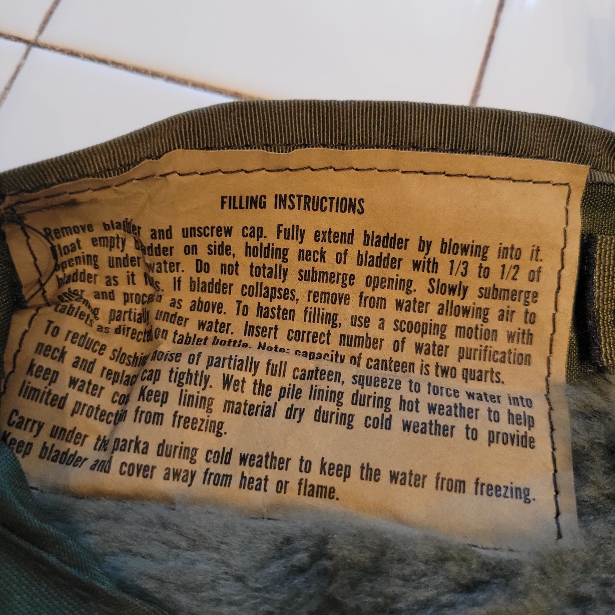 Other US Military Sonetronics 1991 Canteen Carrier Belt Camping Ba Size ONE SIZE - 4 Thumbnail