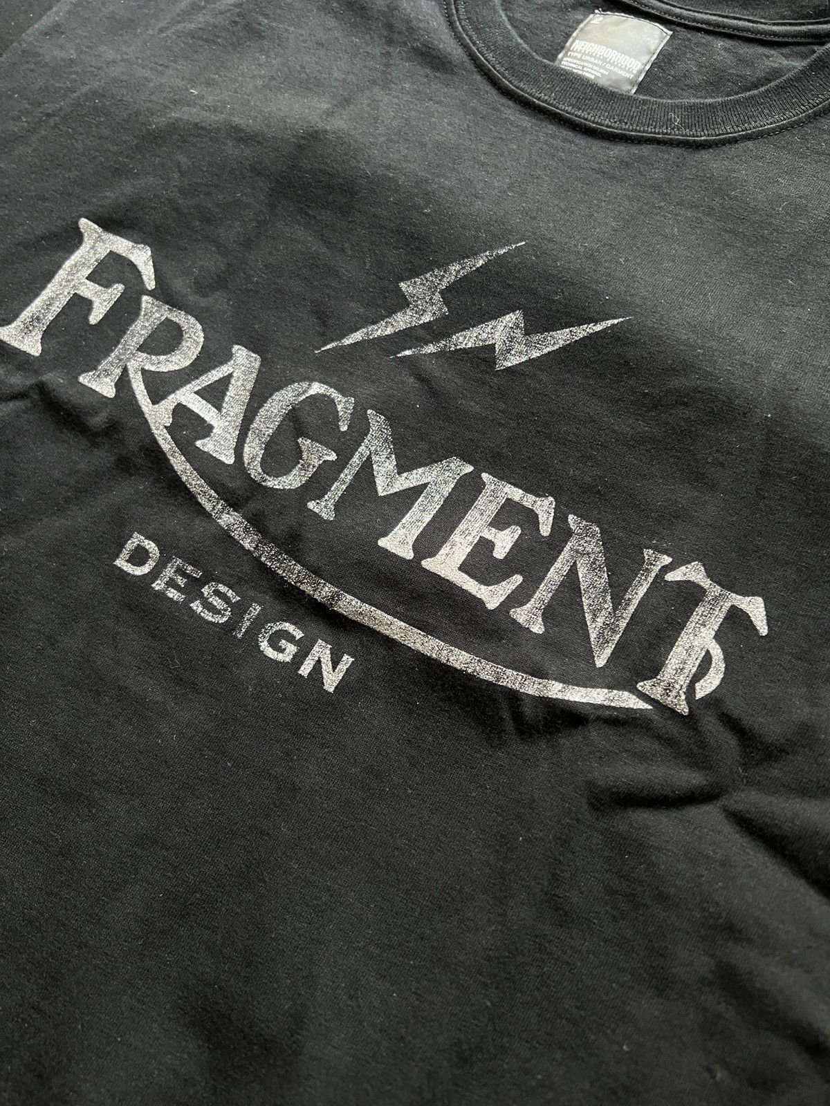Fragment Design × Neighborhood × Undercover Fragment Design X Neighborhood Glitter Printed Logo Tee 13ss Size US M / EU 48-50 / 2 - 5 Thumbnail