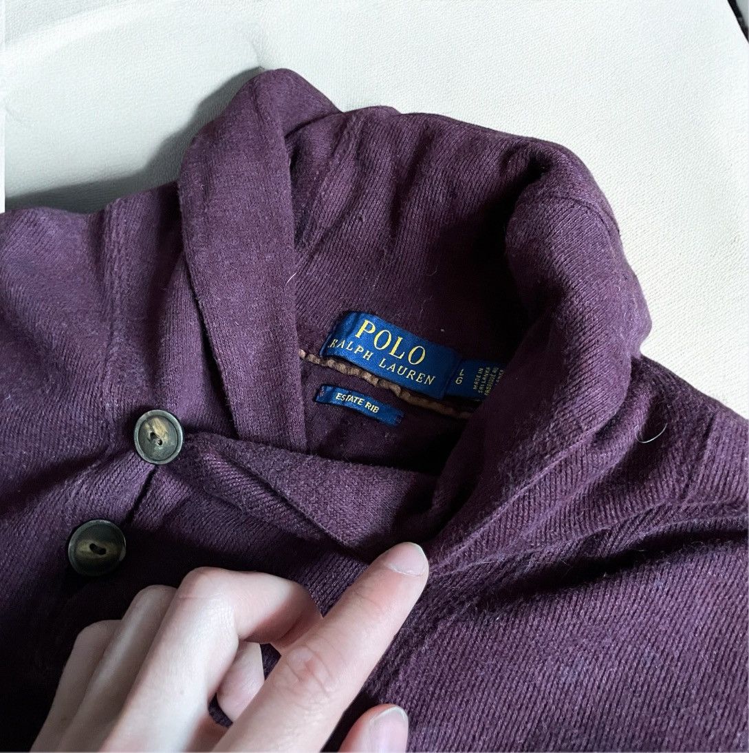 Polo Ralph Lauren × Ralph Lauren × Vintage Vtg Polo by Ralph Lauren French-Rib Collar Pullover Sweater Size US L / EU 52-54 / 3 - 4 Thumbnail