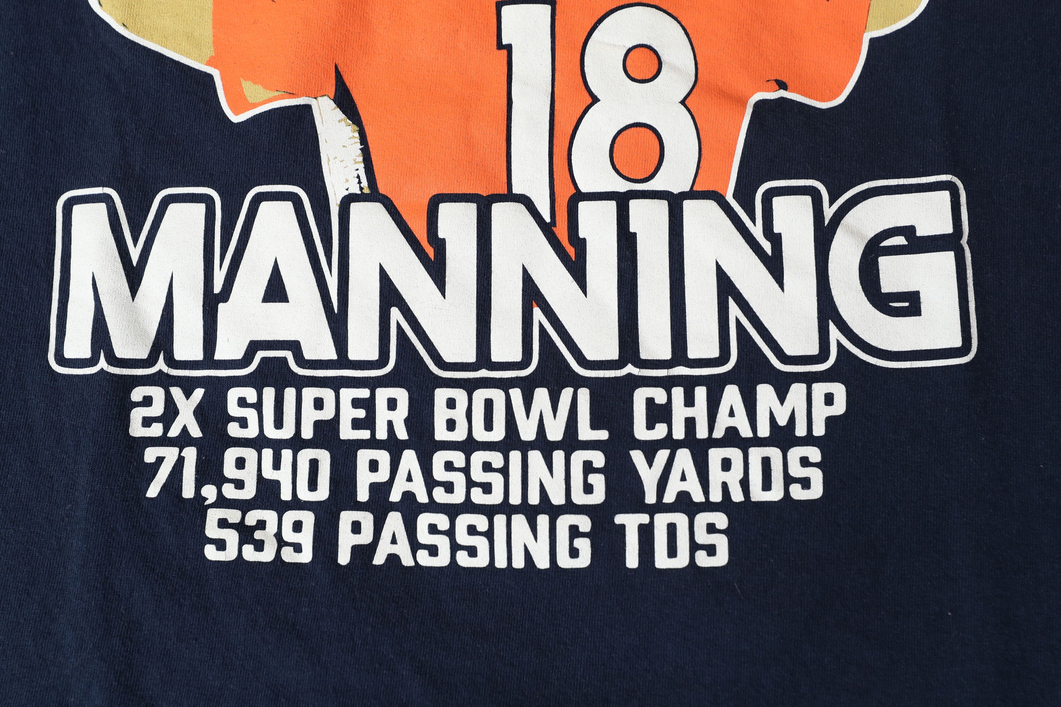 Gildan Farewell Manning Stats Shirt (XL) Size US XL / EU 56 / 4 - 5 Thumbnail