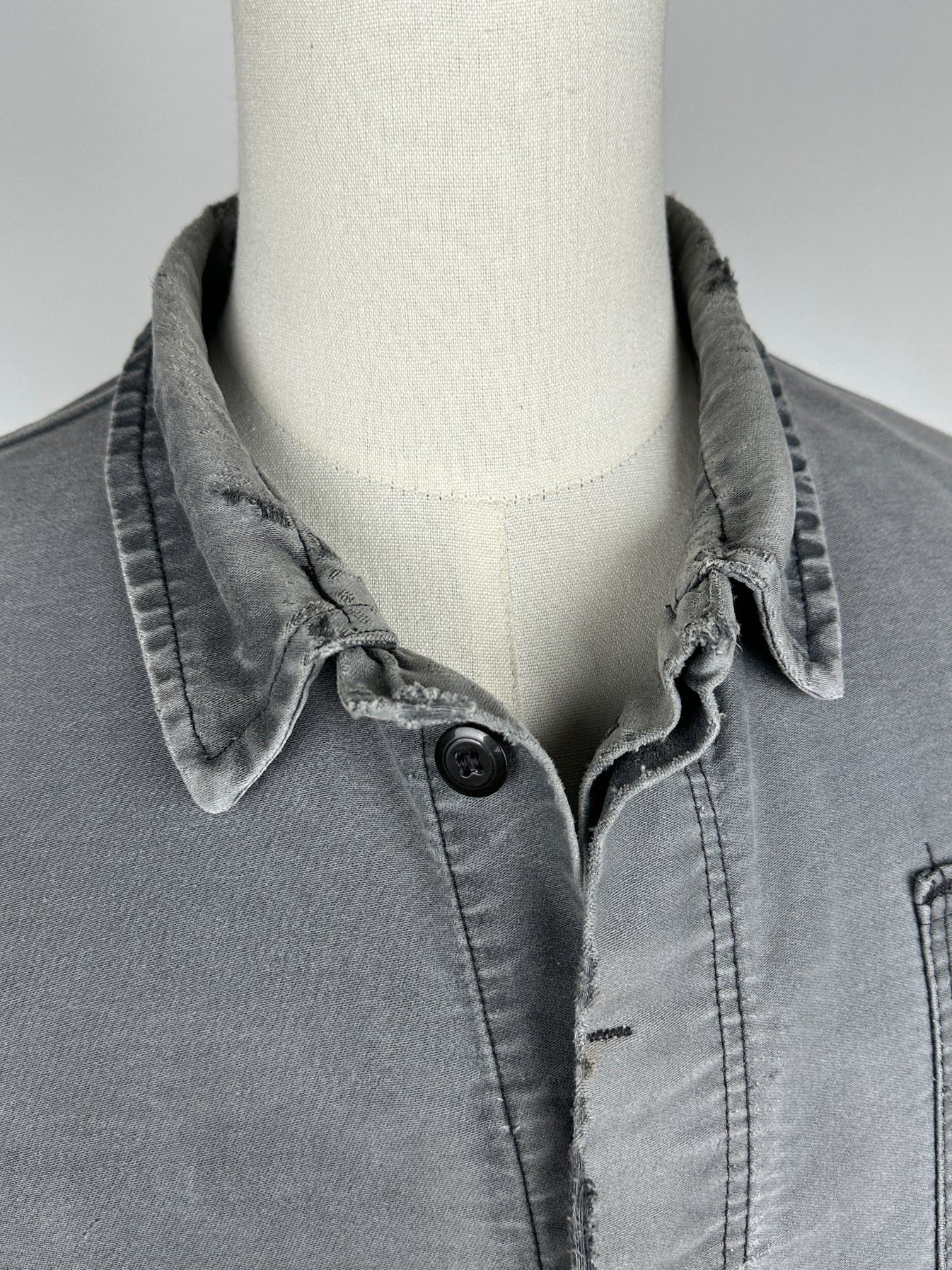 Vintage 50s French Moleskin Chore Jacket Size US M / EU 48-50 / 2 - 9 Thumbnail