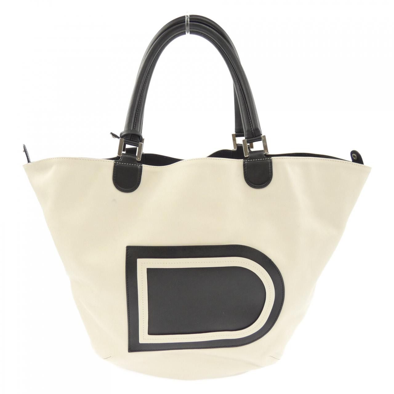 Delvaux Delvaux Delvaux Louis Cabas Allure Bicolore Tote Bag Leather Tote Bag DUTY FREE for USA Size ONE SIZE - 1 Thumbnail
