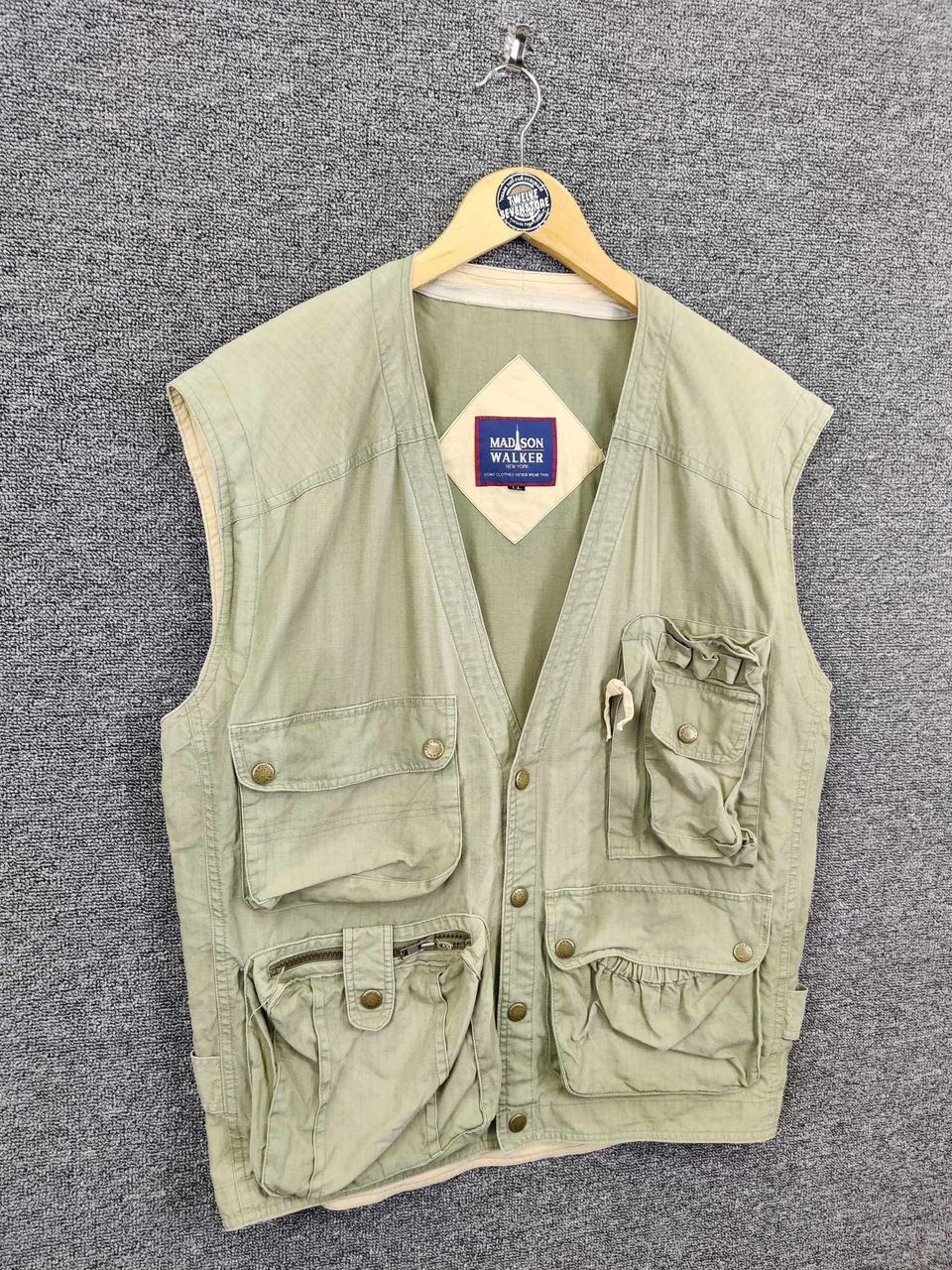 Japanese Brand Madison Walker Tactical Mutltipocket Vest Size US L / EU 52-54 / 3 - 5 Thumbnail