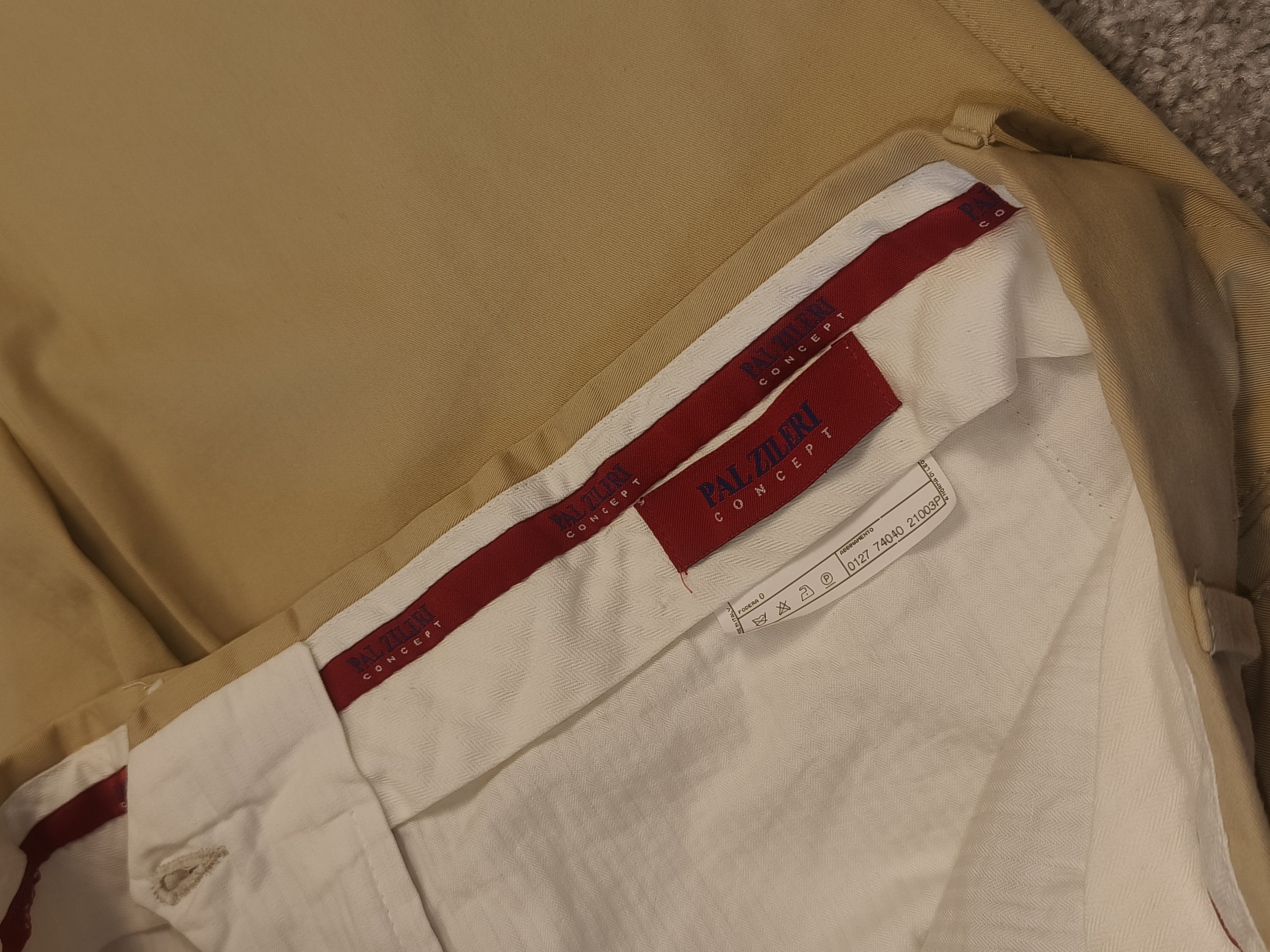 Pal Zileri Pal Zileri Concept Classic Trousers Chino Pants Size US 36 / EU 52 - 3 Thumbnail