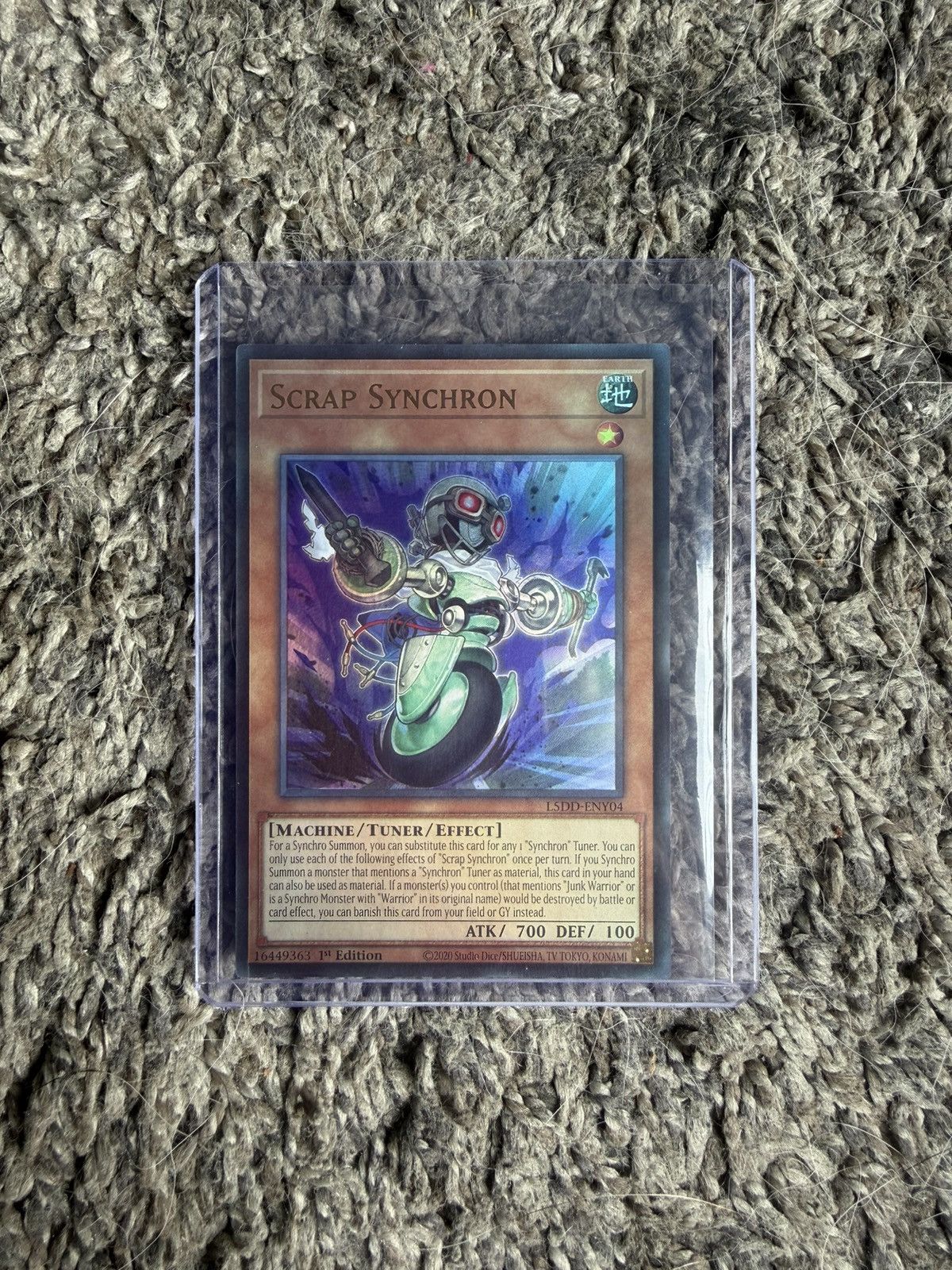 Hypebeast 2020 Konami Yu-Gi-Oh! Scrap Synchron Card Size ONE SIZE - 1 Thumbnail