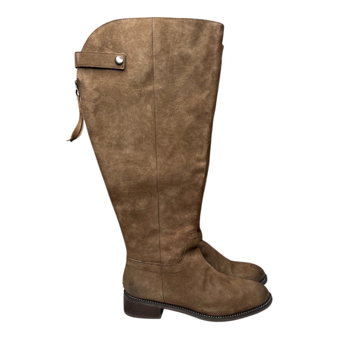 Franco Sarto Franco Sarto Brenna Brown Suede Boots Size 8 Wide Calf Size US 8 / IT 38 - 1 Thumbnail
