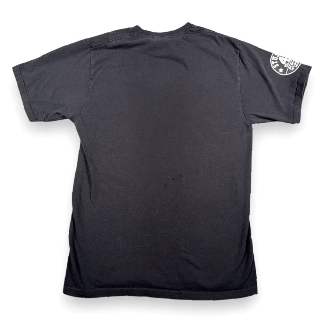 Spell VINTAGE Stussy Shirt Adult MEDIUM Black Skater Big 4 Cities Spell Out Logo Y2K Shirt Mens Size US M / EU 48-50 / 2 - 3 Thumbnail