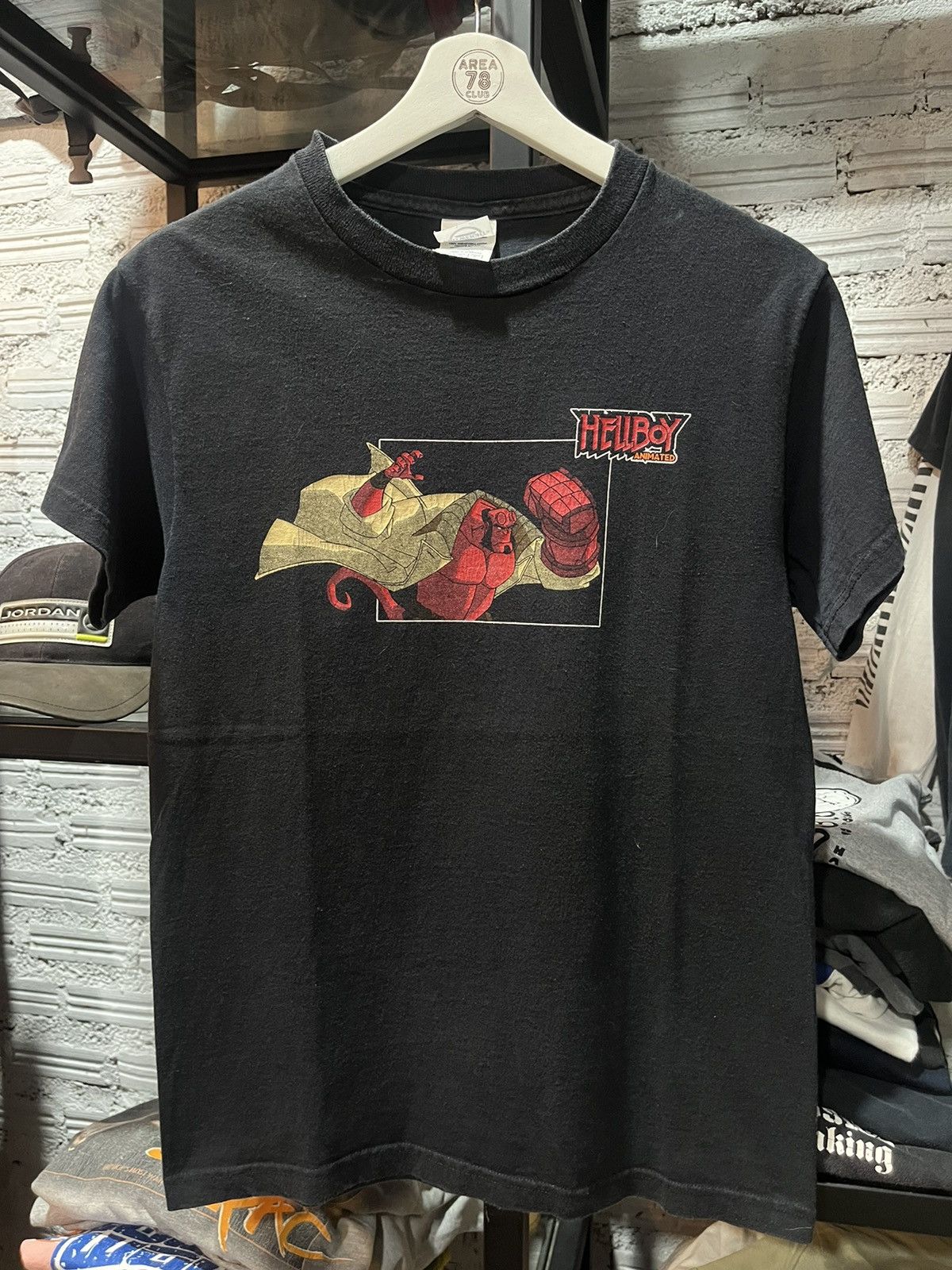 Vintage Hellboy Animated Superhero Movie Tee Size US S / EU 44-46 / 1 - 1 Thumbnail