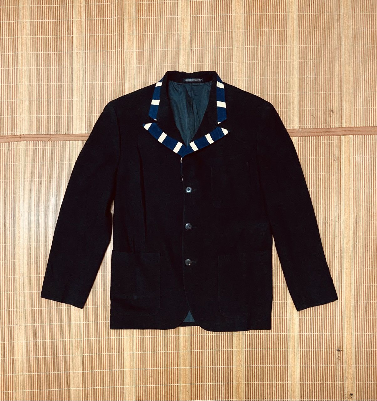 Japanese Brand × Yohji Yamamoto YOHJI YAMAMOTO POUR HOMME BLAZER Size 42S - 1 Thumbnail