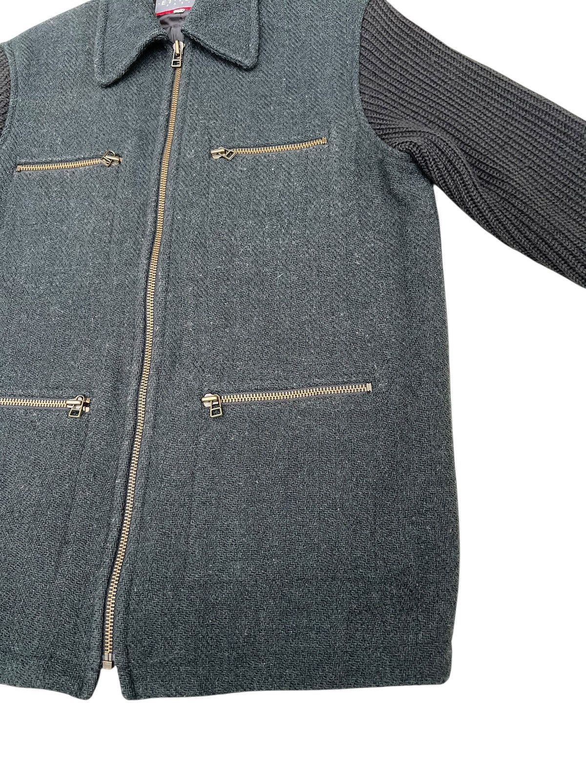 Hysteric Glamour Vintage 90s Et Vous Paris Hybrid Wool Jacket Size US S / EU 44-46 / 1 - 7 Thumbnail