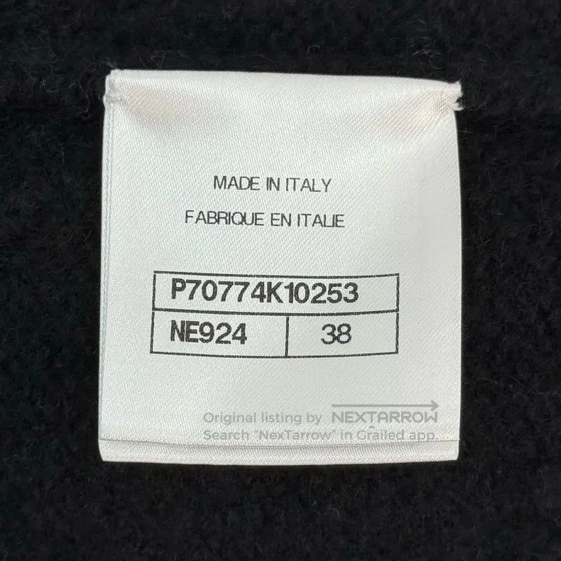 Chanel Chanel Black and white silver glitter cashmere sweater Size XS / US 0-2 / IT 36-38 - 6 Thumbnail