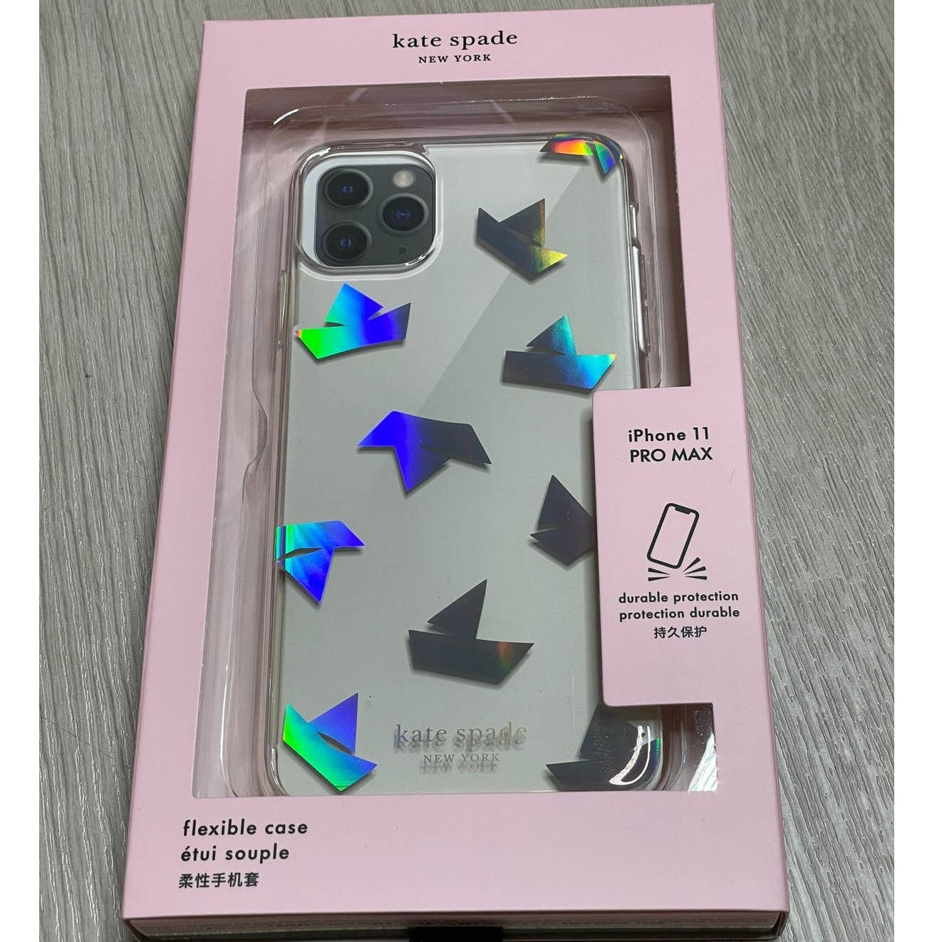 Kate Spade Kate spade Paper Boats Iphone 11 PRO MAX Clear Case Size ONE SIZE - 1 Thumbnail