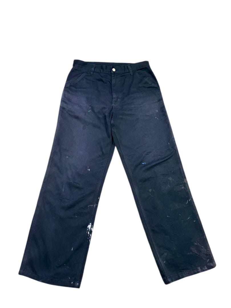 Carhartt Carhartt Paint Splatter Distressed Work Pants Size US 31 - 1 Thumbnail