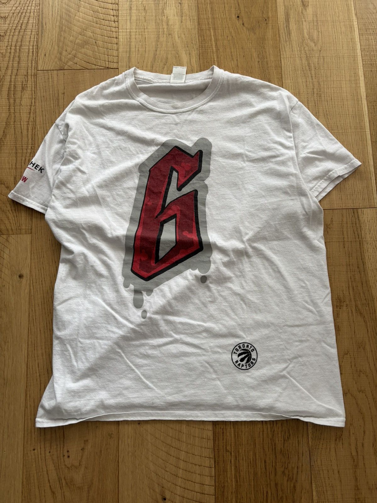 NBA White Toronto Raptors Graphic tee Size US M / EU 48-50 / 2 - 1 Thumbnail