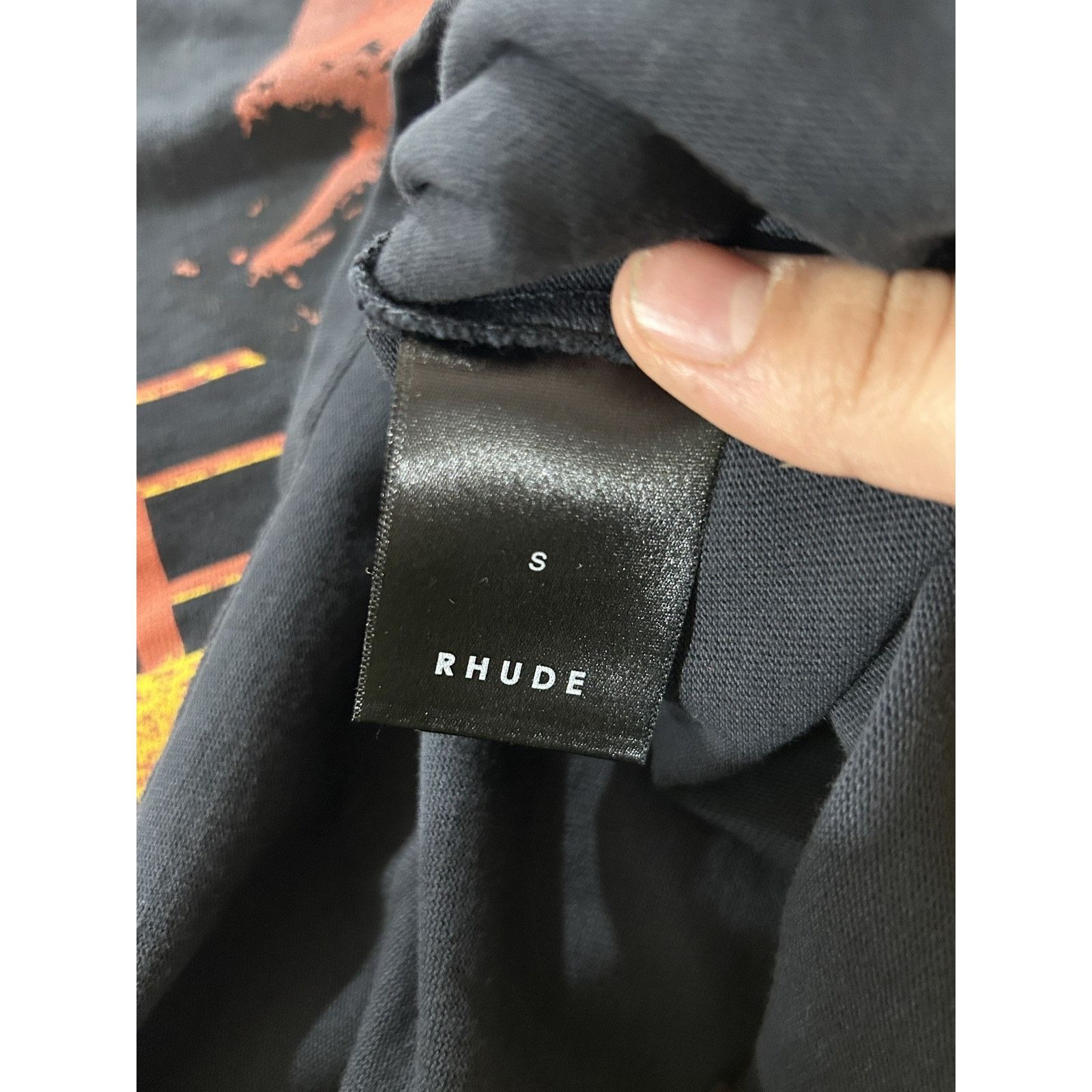 Rhude RHUDE CADRE VINTAGE BLACK TEE SIZE SMALL NEW Size US S / EU 44-46 / 1 - 3 Thumbnail