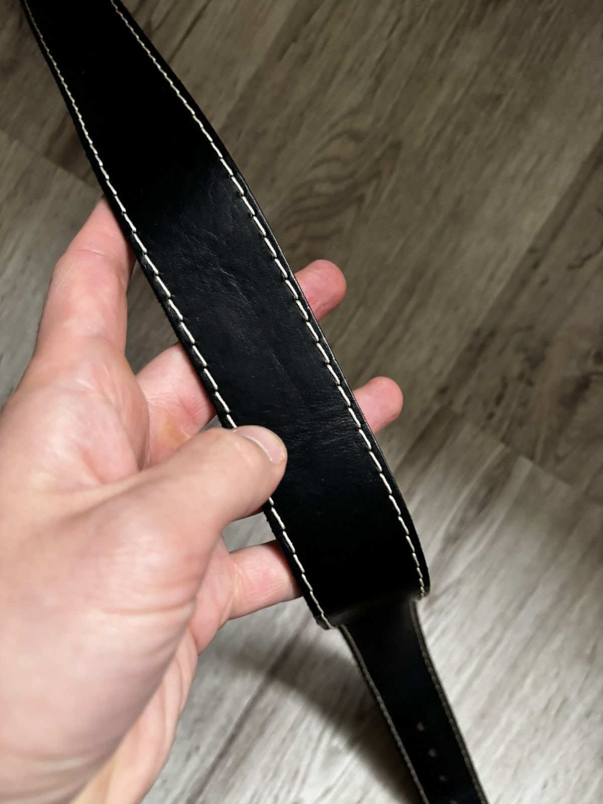 Jean Paul Gaultier Jean Paul Gaultier Black Leather Belt vintage Size ONE SIZE - 16 Thumbnail