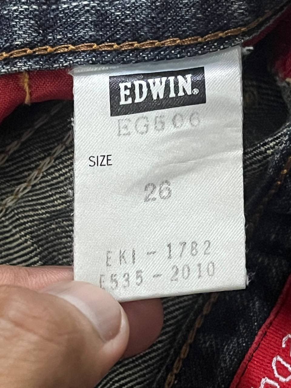 Edwin EDWIN BLACK FADED JEANS Size US 30 / EU 46 - 15 Thumbnail