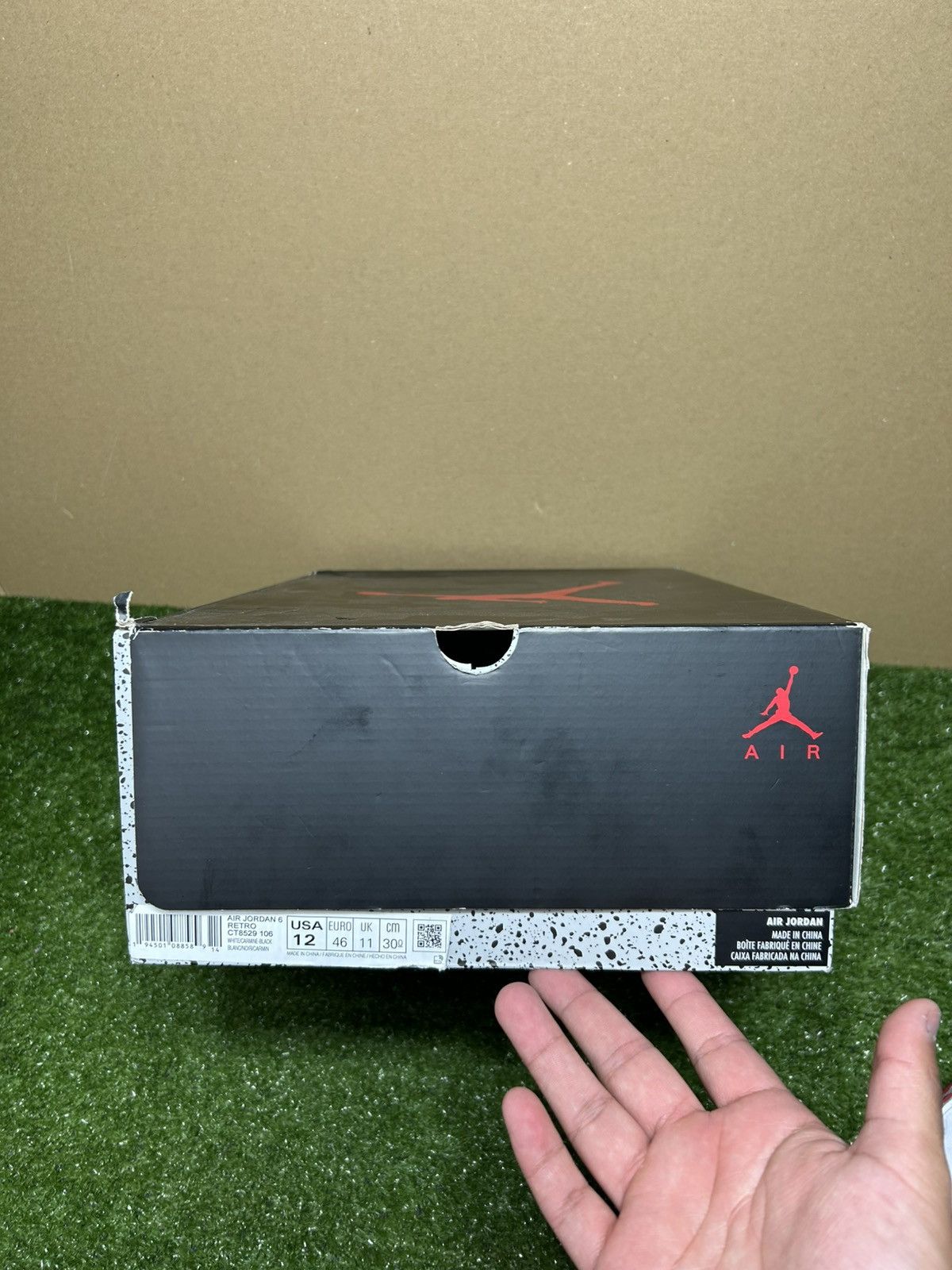 Jordan Brand Jordan 6 Carmine 2021 Size US 12 / EU 45 - 12 Thumbnail