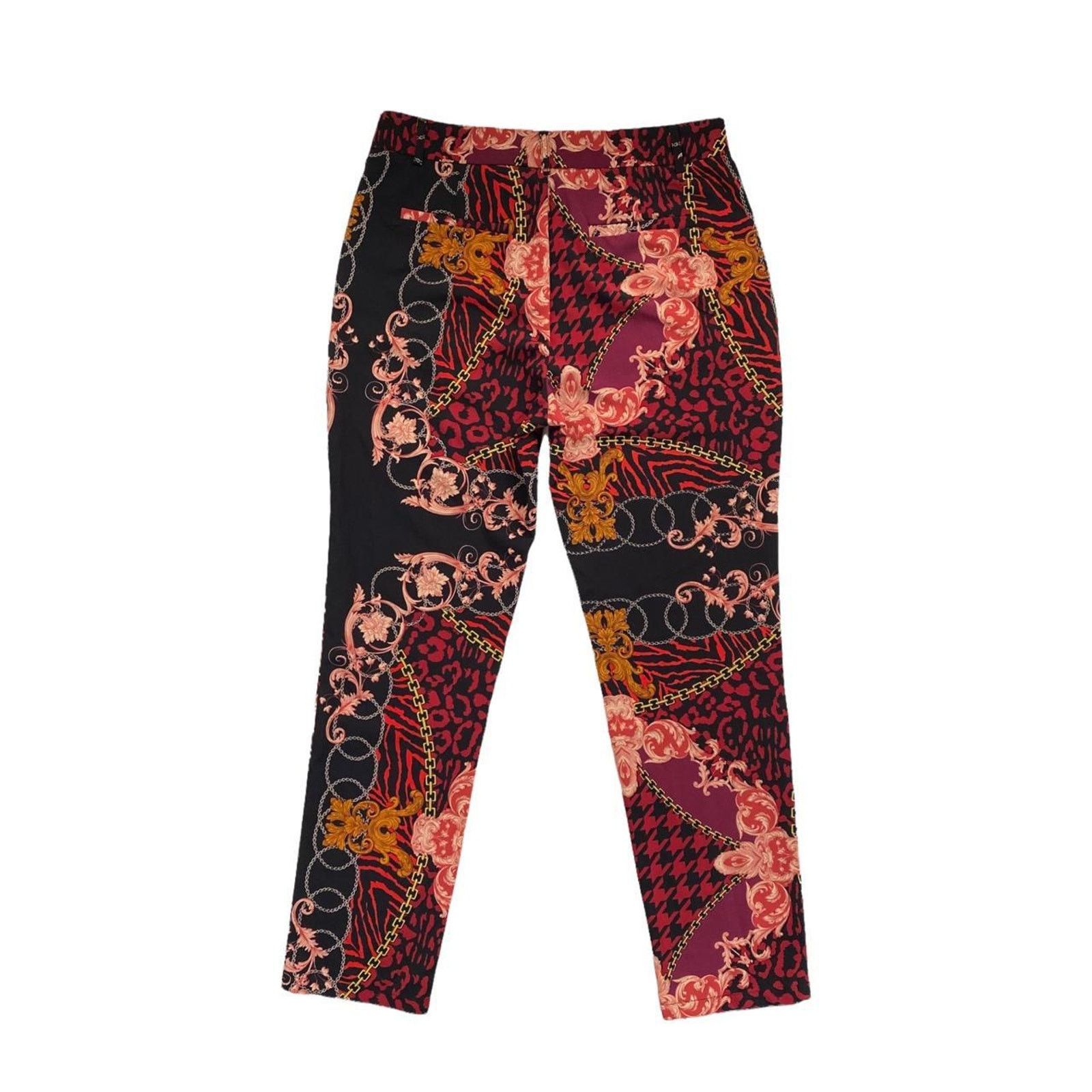 Other Ivivi Patchwork Animal Houndstooth Pants Size Medium (UK 12) Size 31" - 4 Thumbnail