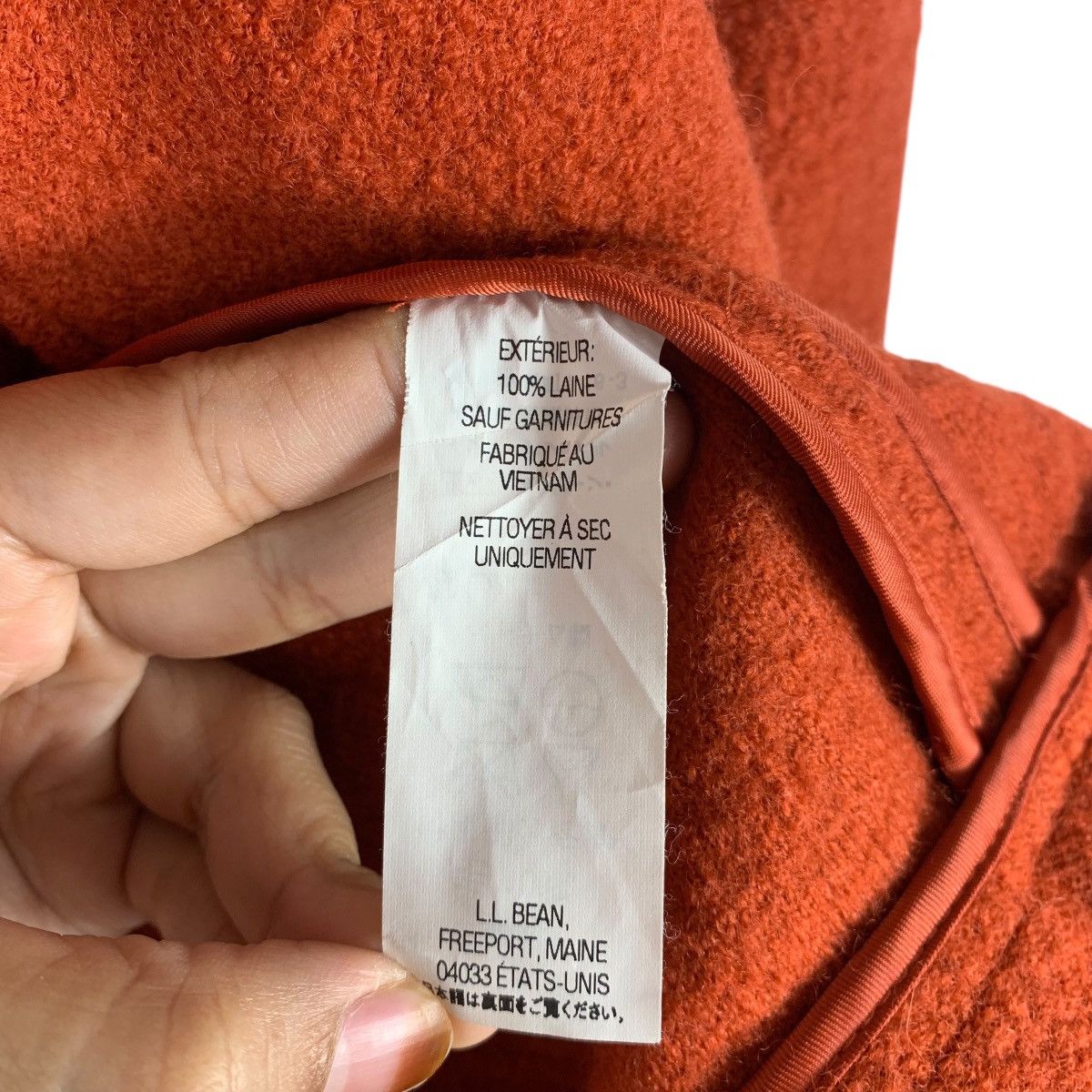 L.L. Bean L.L.BEAN Outdoor Sportswear Wool Double Pocket Coat Jacket Size S / US 4 / IT 40 - 9 Thumbnail