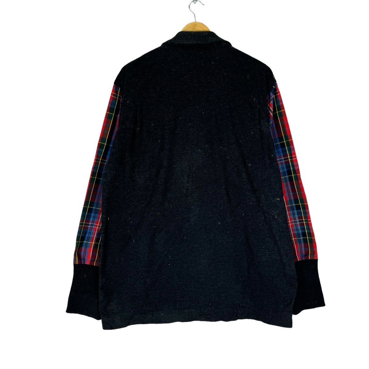 Japanese Brand ❄️INTERLINEAIRE HOMME MASATSUGU MIYAMOTO TARTAN ZIP JACKET Size US L / EU 52-54 / 3 - 7 Thumbnail