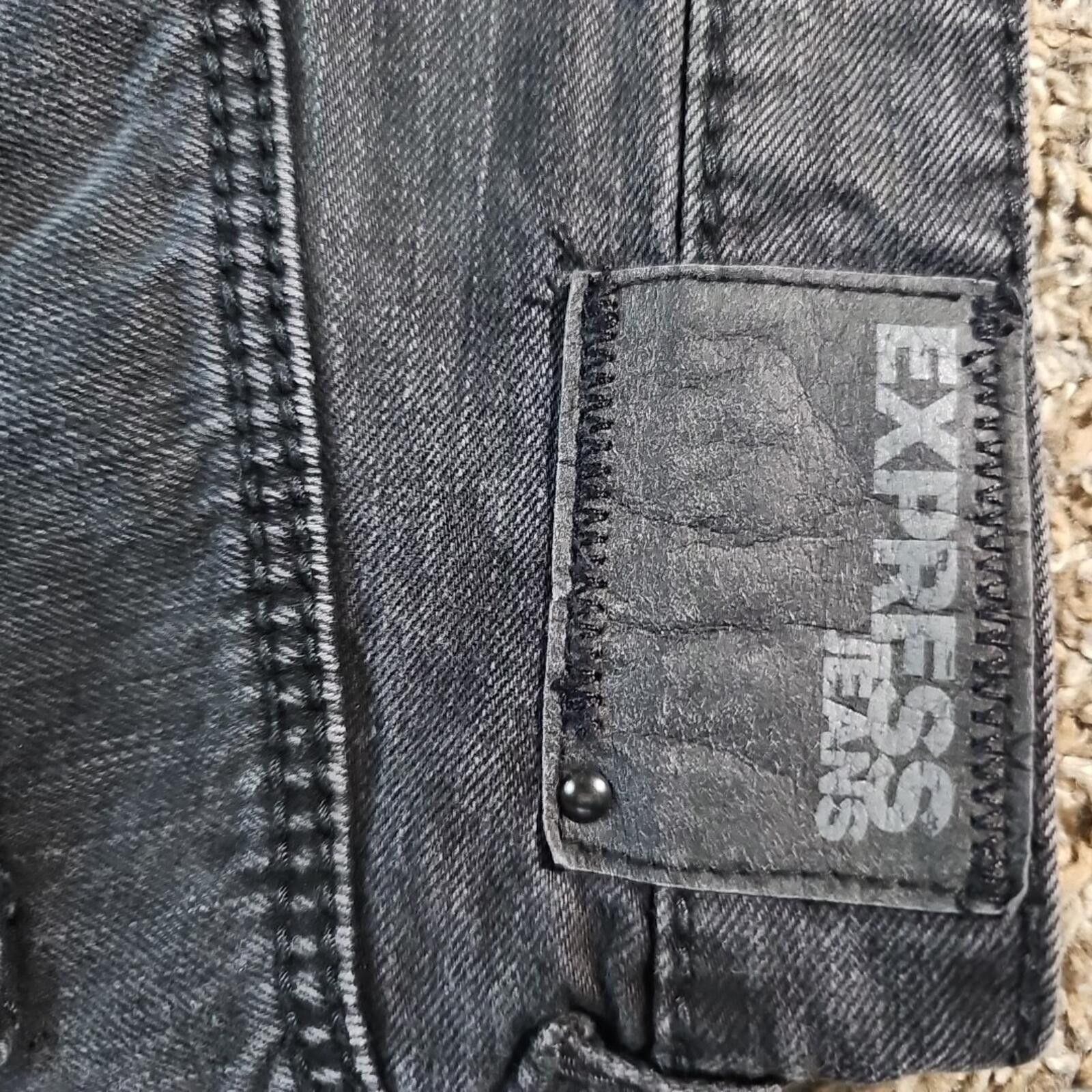 Express Express Jeans Classic black 36x32 Size US 36 / EU 52 - 6 Thumbnail
