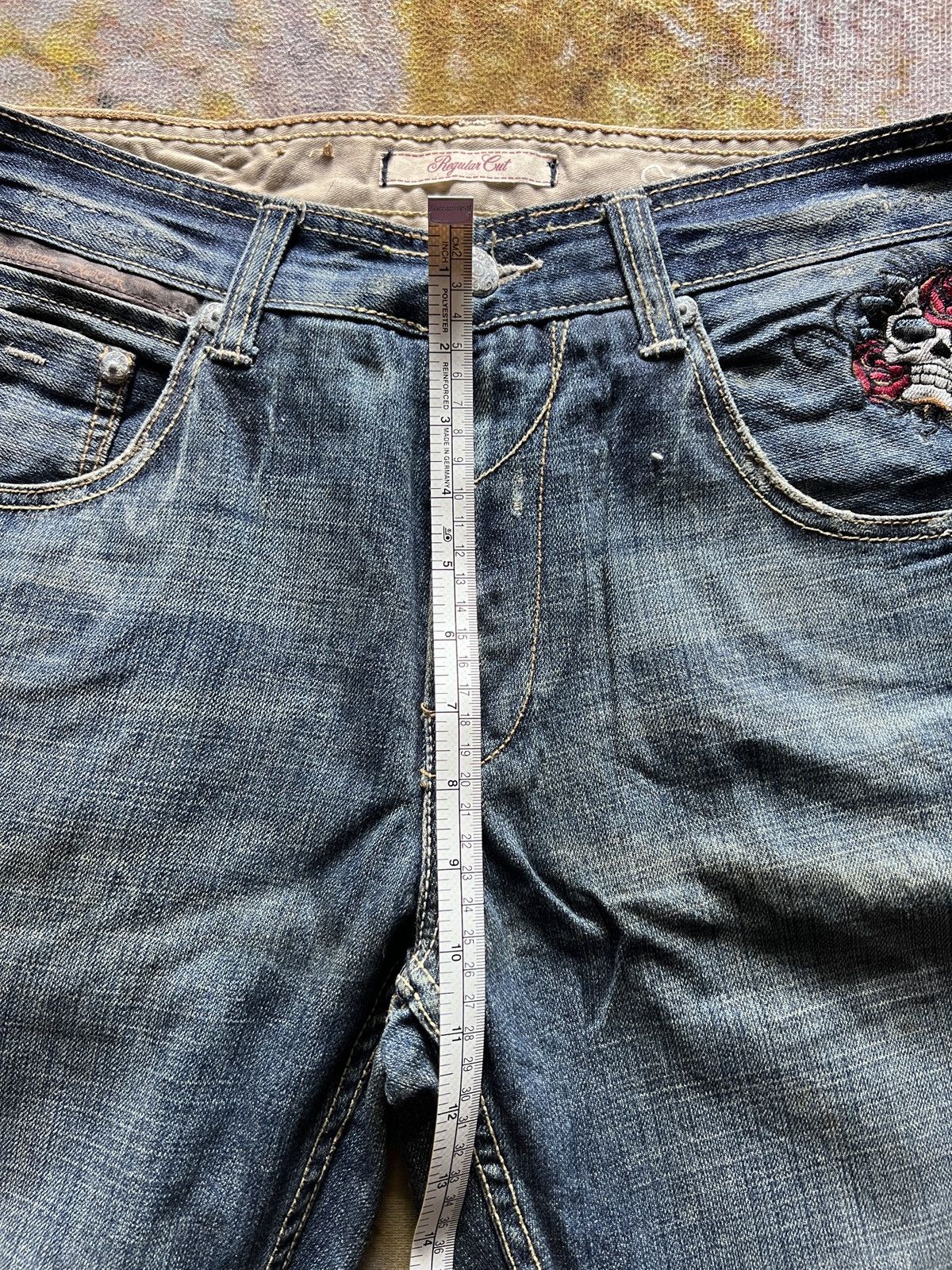Marc Ecko Merc Ecko embroidery pants jeans Size US 34 / EU 50 - 7 Thumbnail