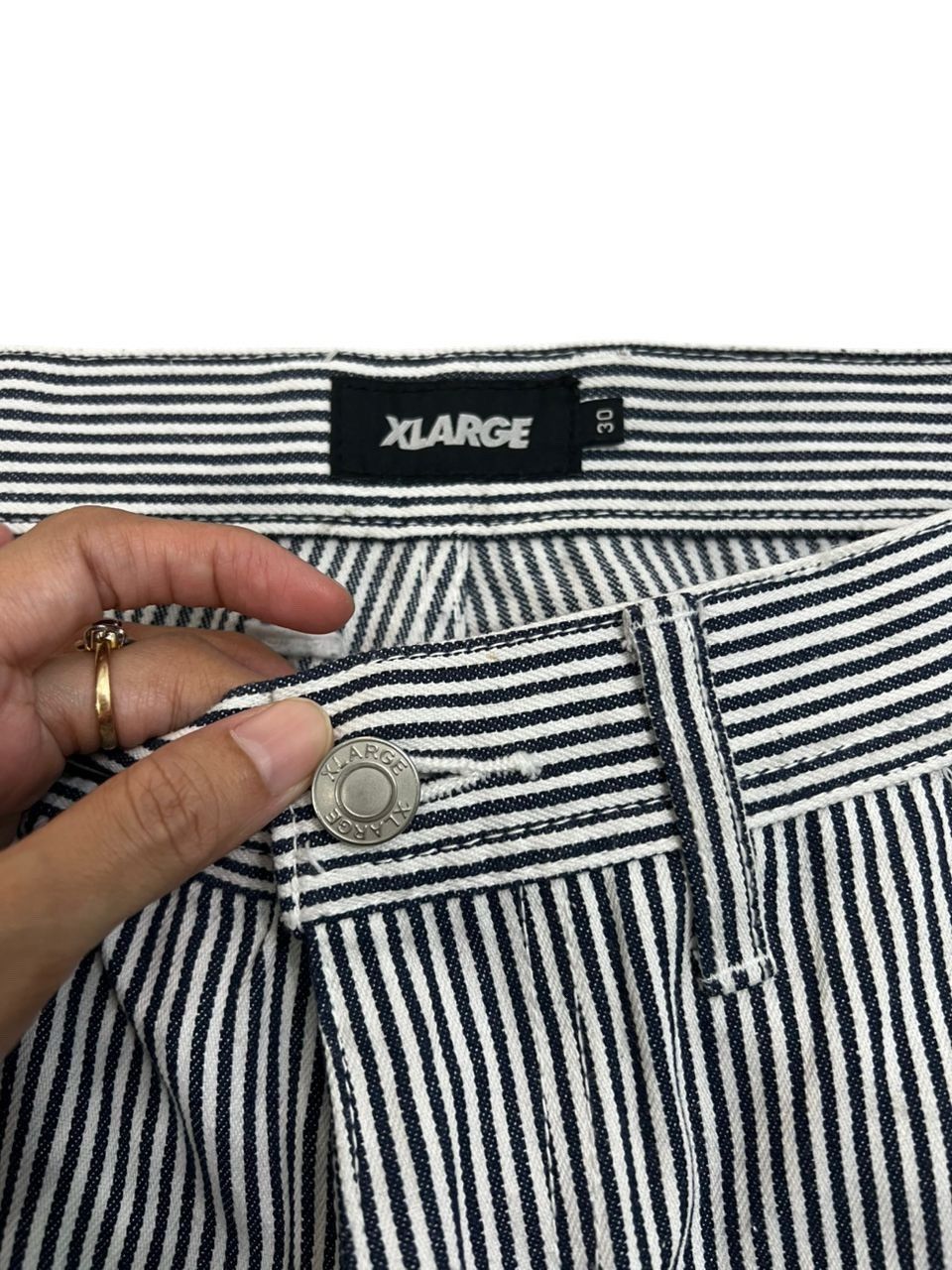 Xlarge Xlarge Hickory Strips Carpenter Pants Size US 30 / EU 46 - 7 Thumbnail