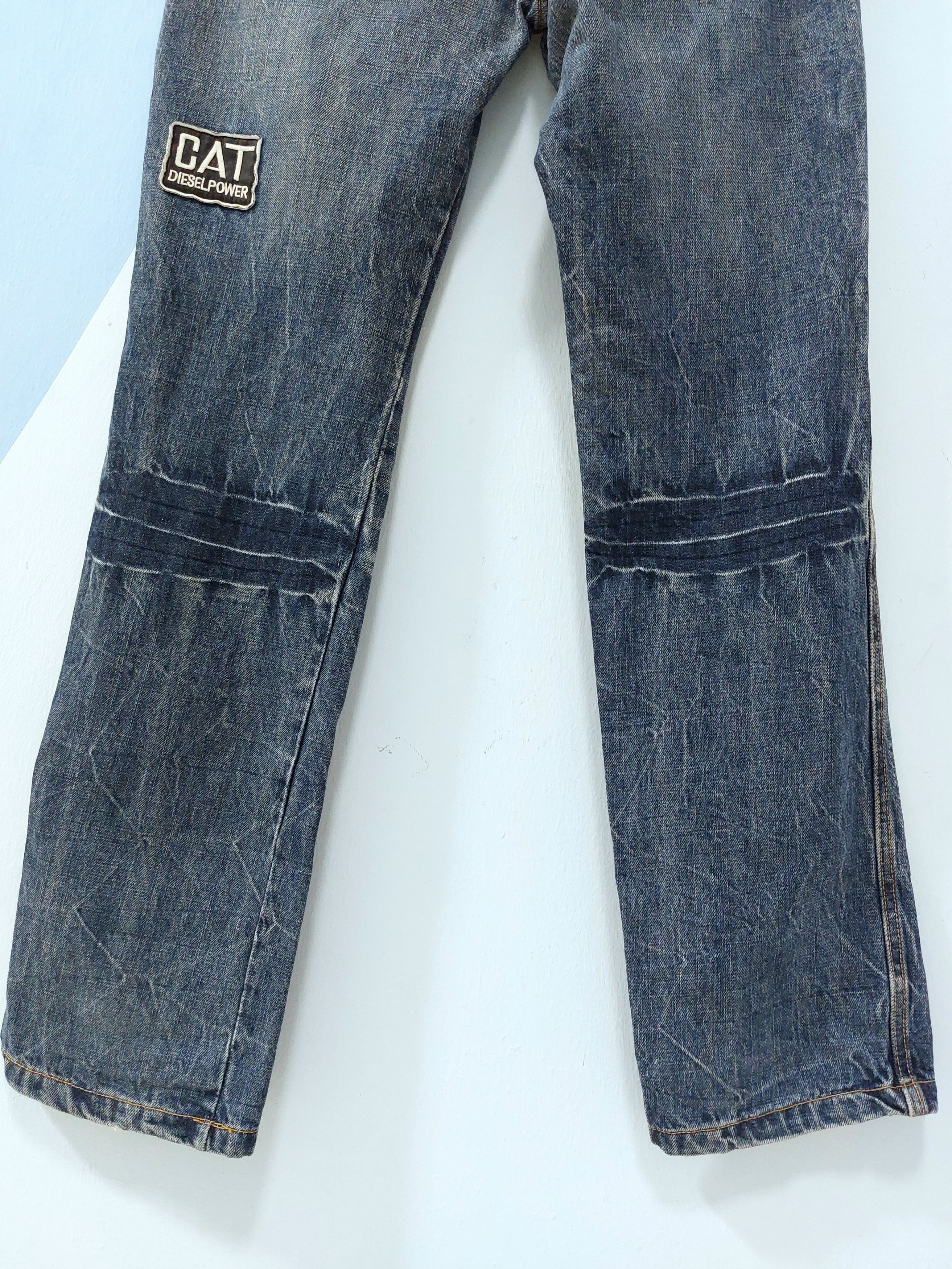Designer Candy Robot Patch Bikers Logo Denim Size US 31 - 11 Thumbnail