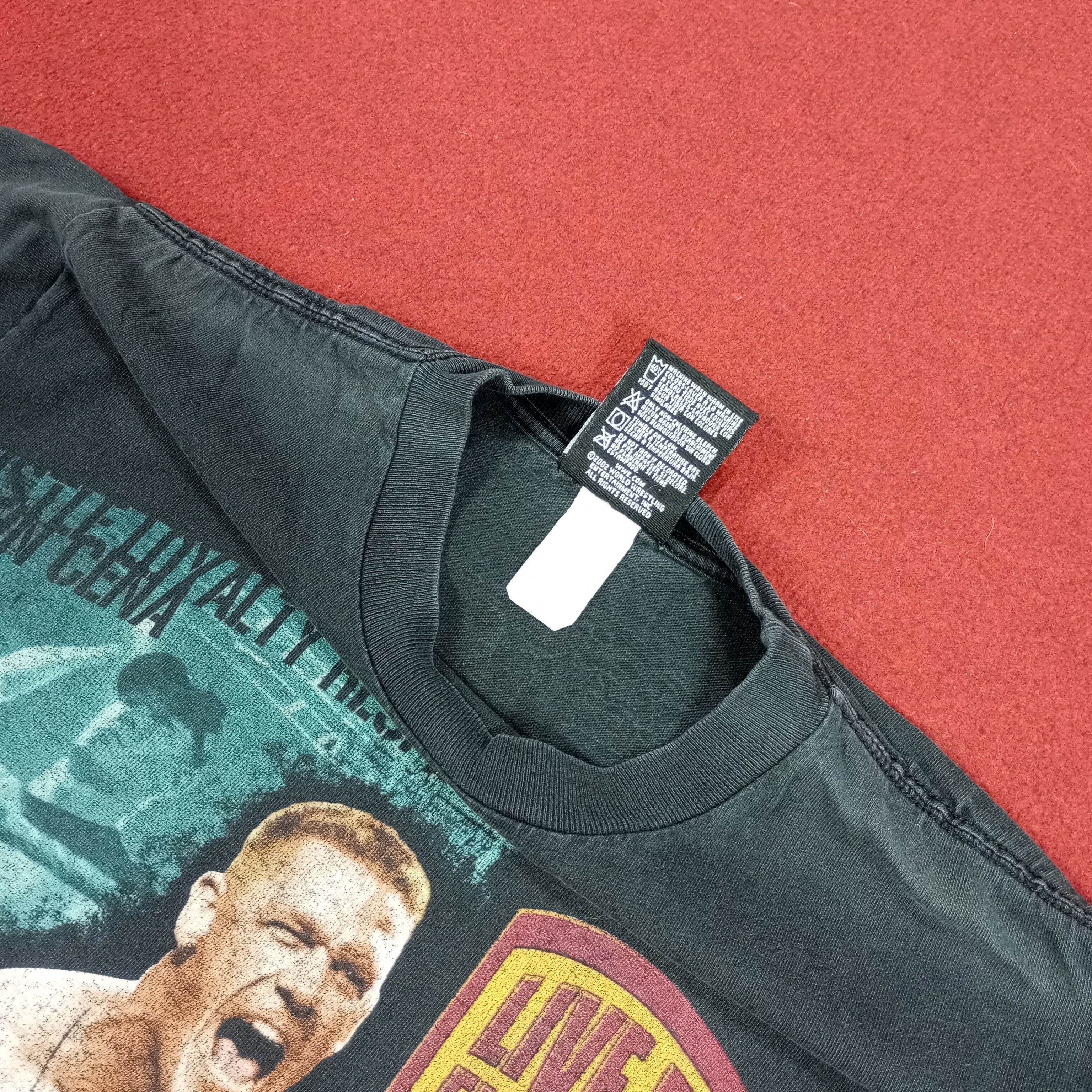 Vintage WWE John Cena Tshirt WWE Entertainment Size US M / EU 48-50 / 2 - 8 Thumbnail