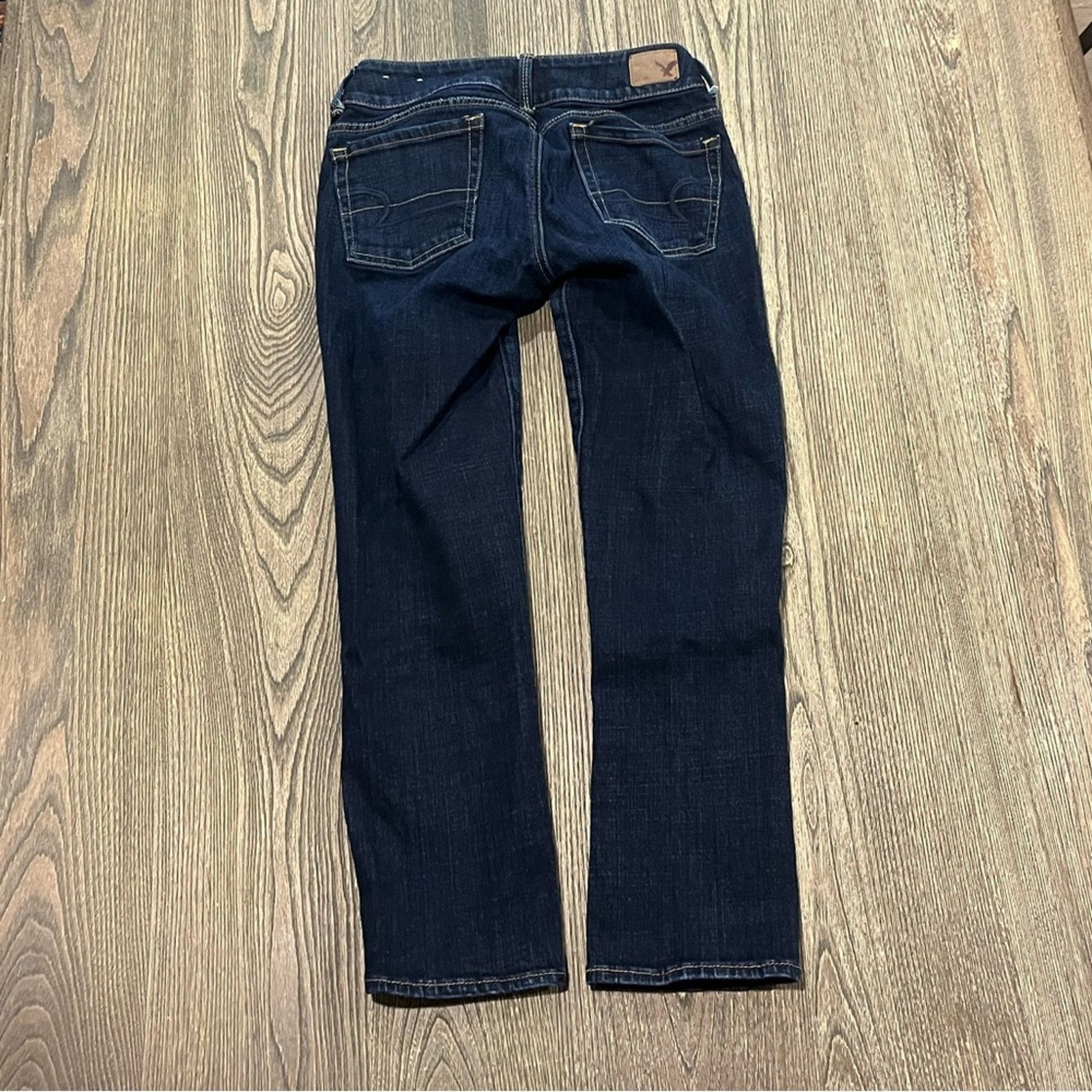 American Eagle Outfitters American Eagle Artist Crop Jeans Low Rise Pockets Stretch 0 Size 25" / US 0 / IT 36 - 10 Thumbnail