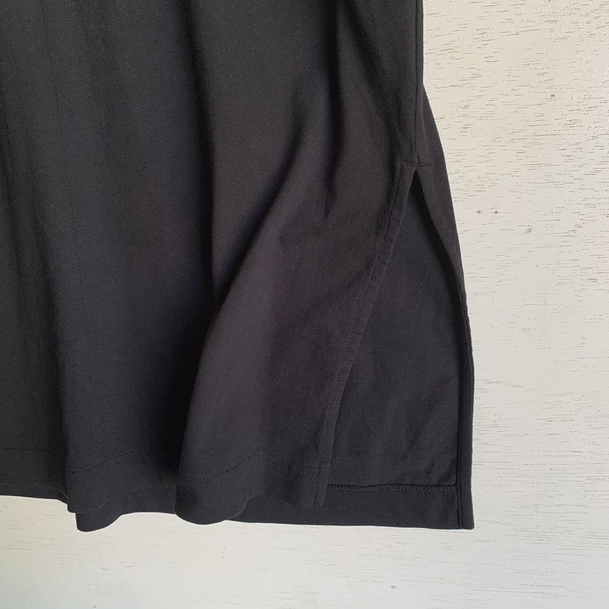 Japanese Brand × Uniqlo × Vintage Uniqlo Relaxed Slit Long Half Sleeve T- Shirt Women Blank Size M / US 6-8 / IT 42-44 - 8 Thumbnail