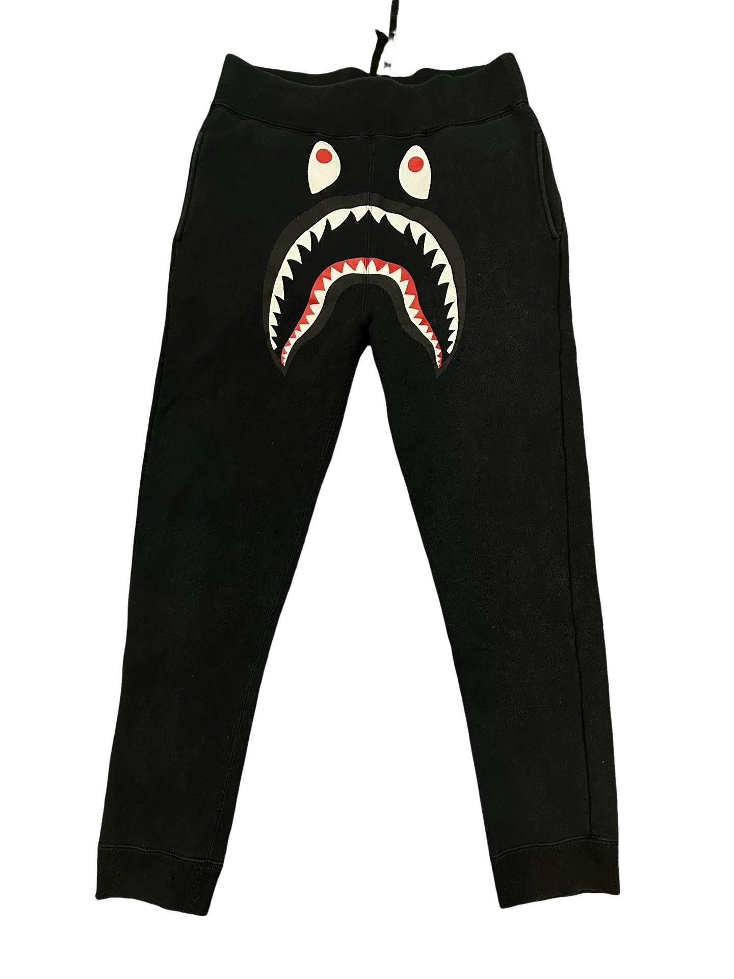 Bape BAPE Shark Graphic Sweatpants Size M Size US 32 / EU 48 - 1 Thumbnail
