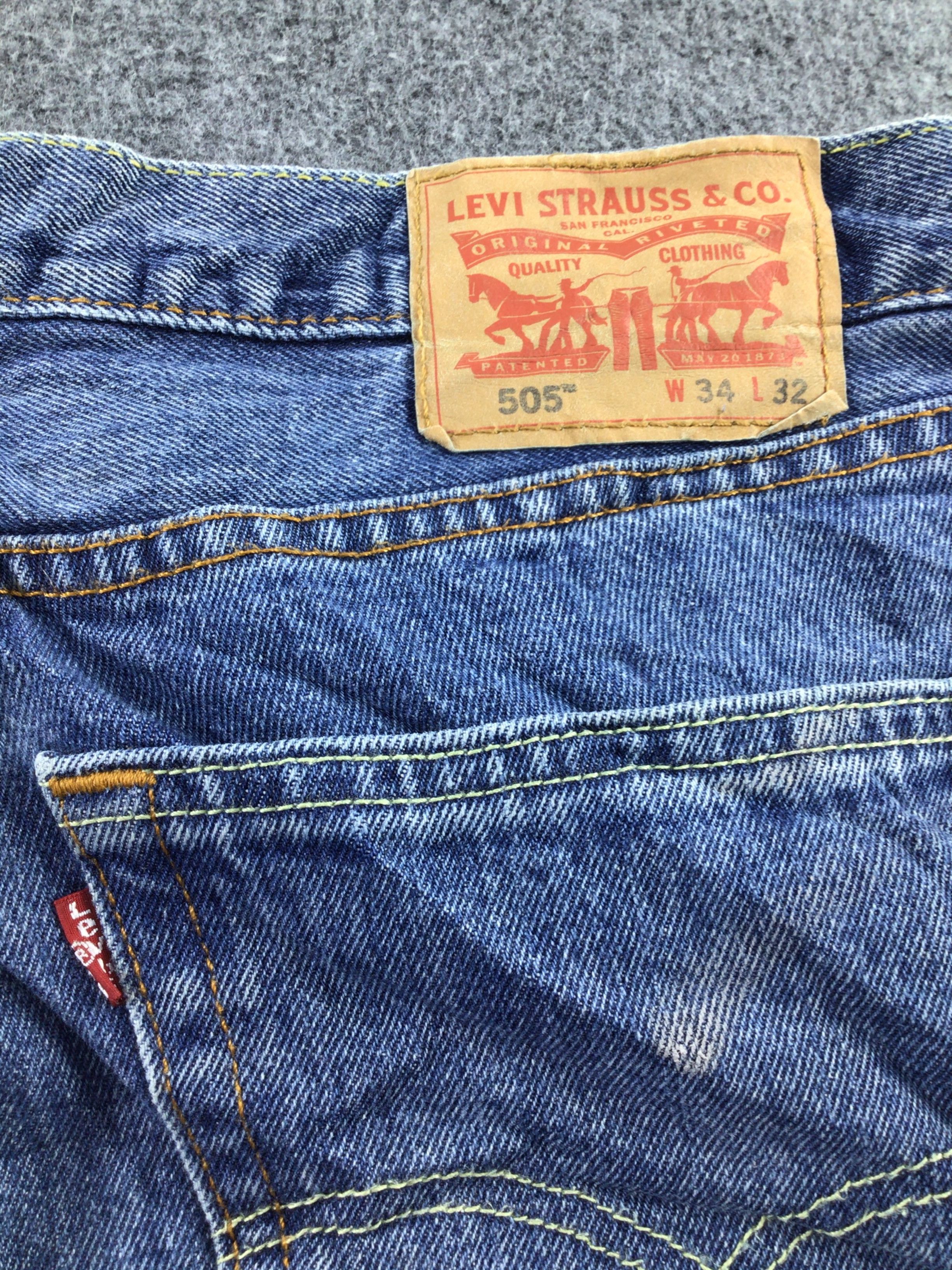 Levi's Vintage Levis 505 Jeans-JM733 Size US 34 / EU 50 - 6 Thumbnail