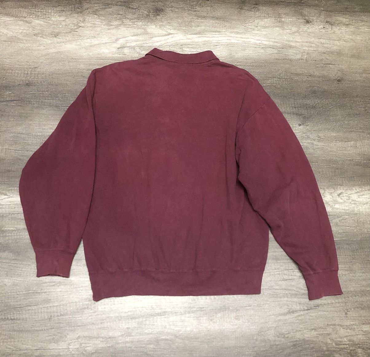 Burberry × Vintage Vintage Burberrys Long Sleeve Polo Shirt Size US XL / EU 56 / 4 - 6 Thumbnail